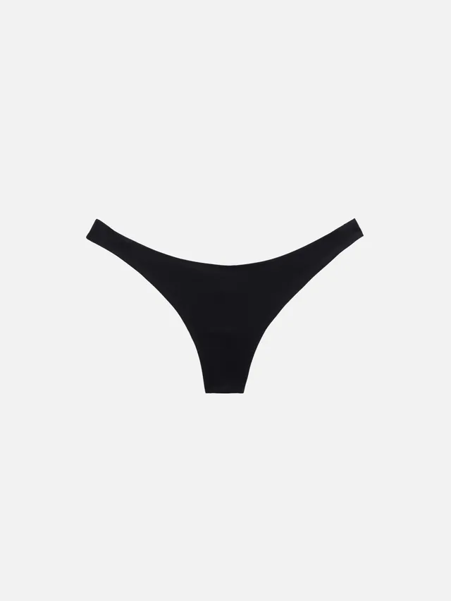 mc2-saint-barth-slip-afrodite-nero-termosaldato-slip-bagno-donna-sgambato image 1