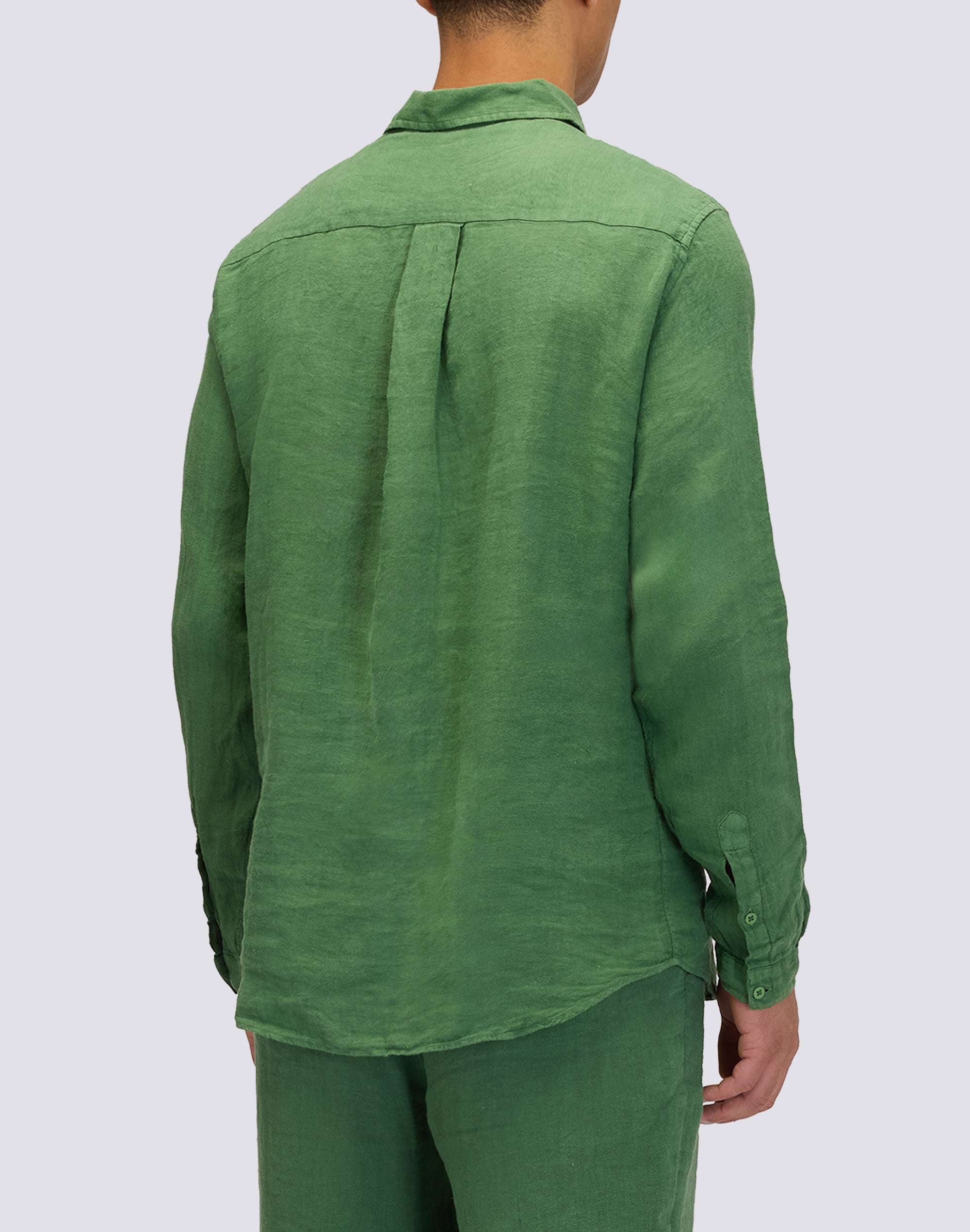 sundek-camicia-uomo-in-lino-collo-classico image 2