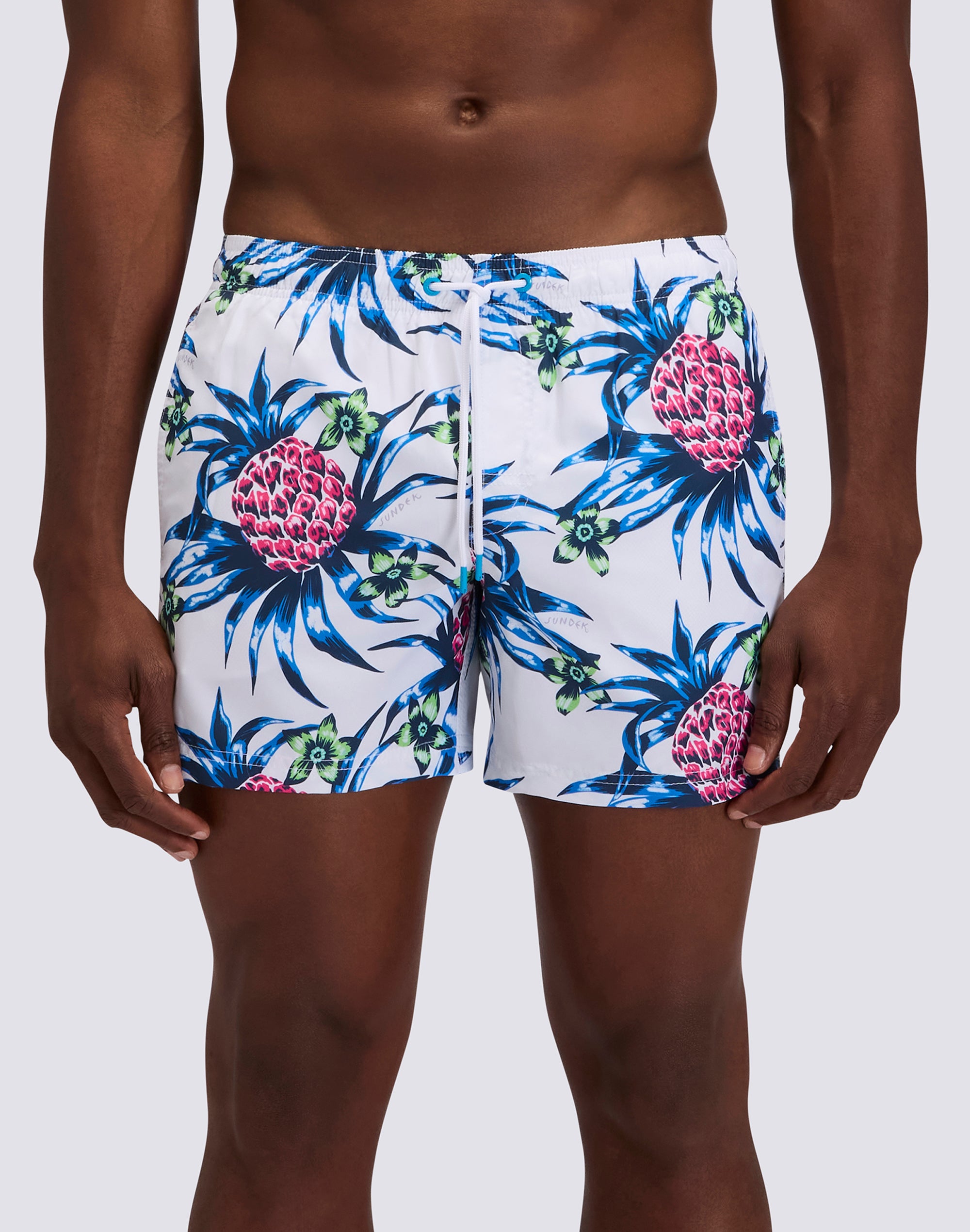 sundek-iconic-14-costume-uomo-corto-repreve-stampa-tropic-dance image 2