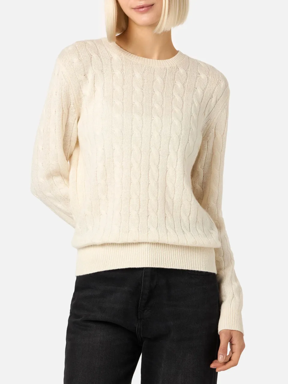 mc2-saint-barth-sorbonne-sorb001t-maglia-in-misto-cashmere-bianco-panna-a-trecce image 1