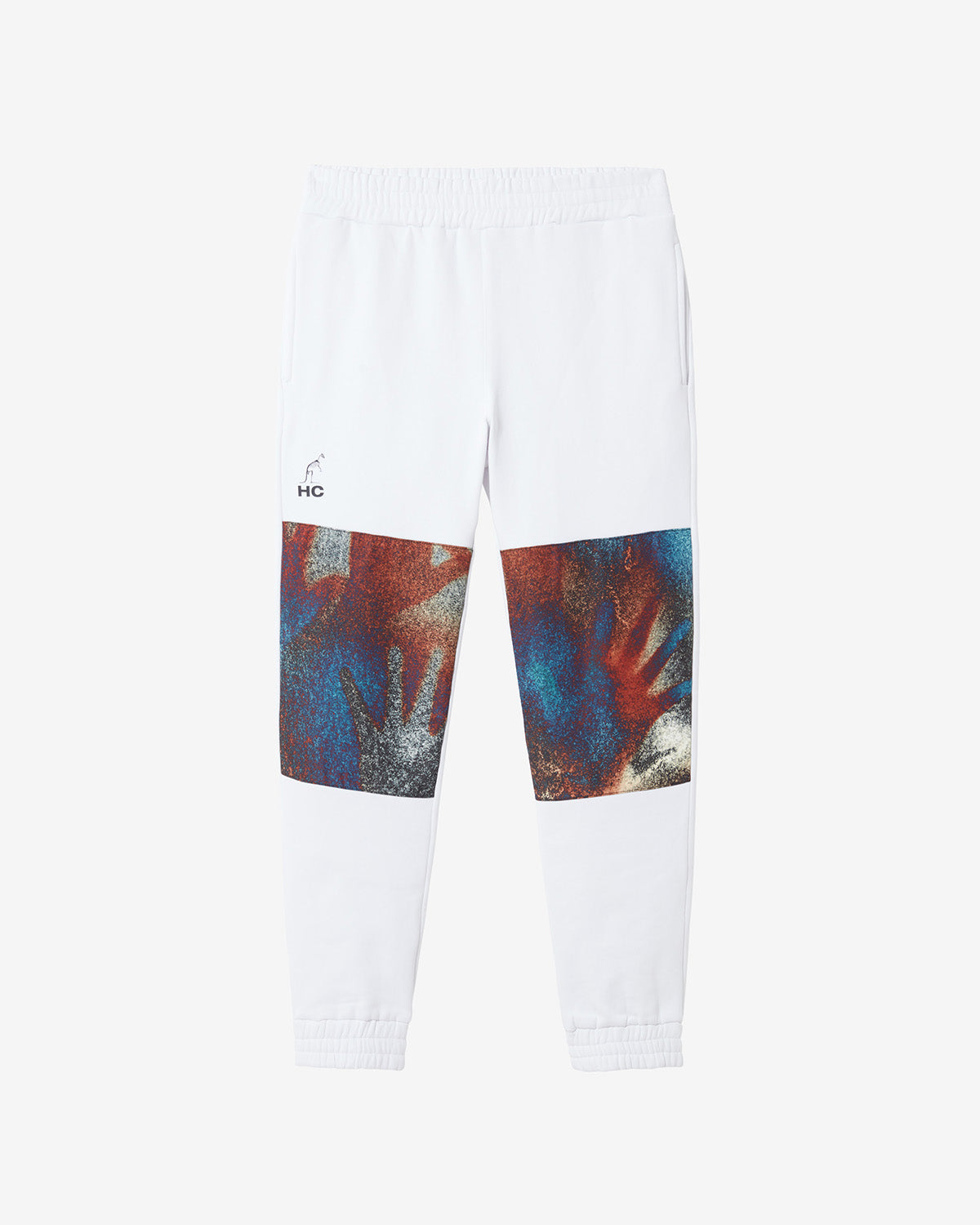 australian-tribe-insert-pant-hard-court-pantalone-felpa-bianco image 7