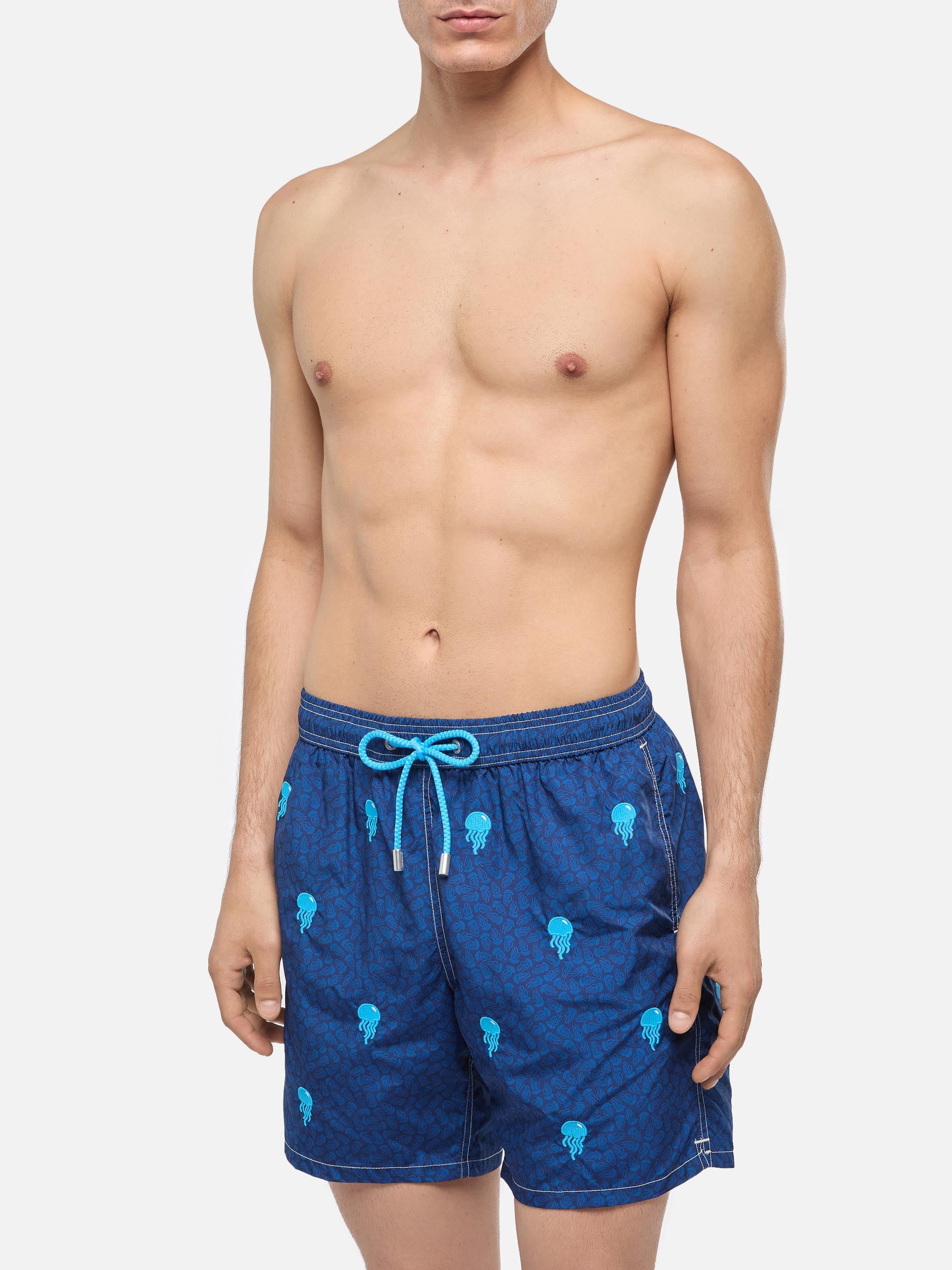 mc2-saint-barth-costume-mare-lighting-ricamo-medusa-blu-navy image 3