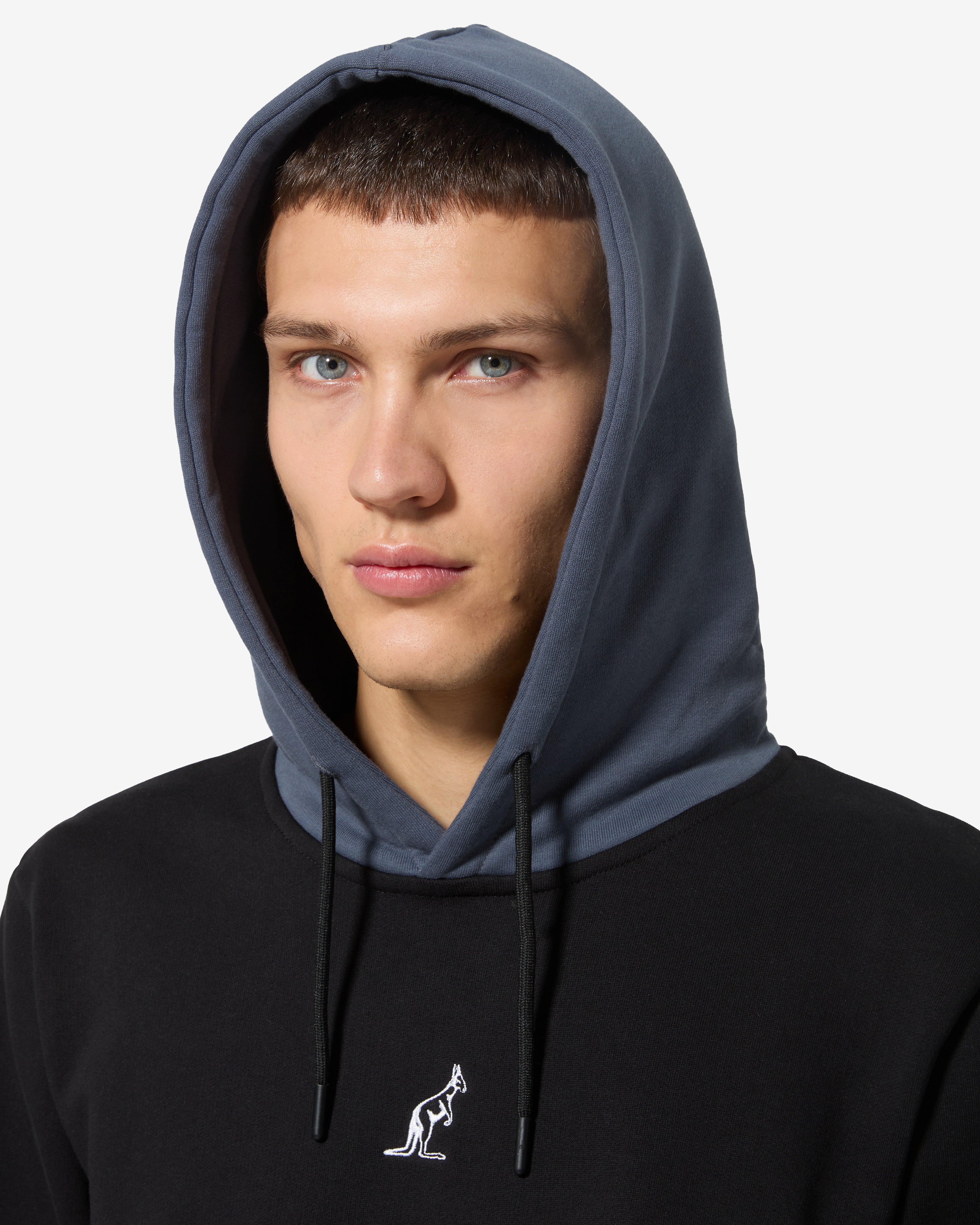 australian-cool-hoodie-felpa-con-cappuccio-in-contrasto-e-zip-invisibili-made-in image 4