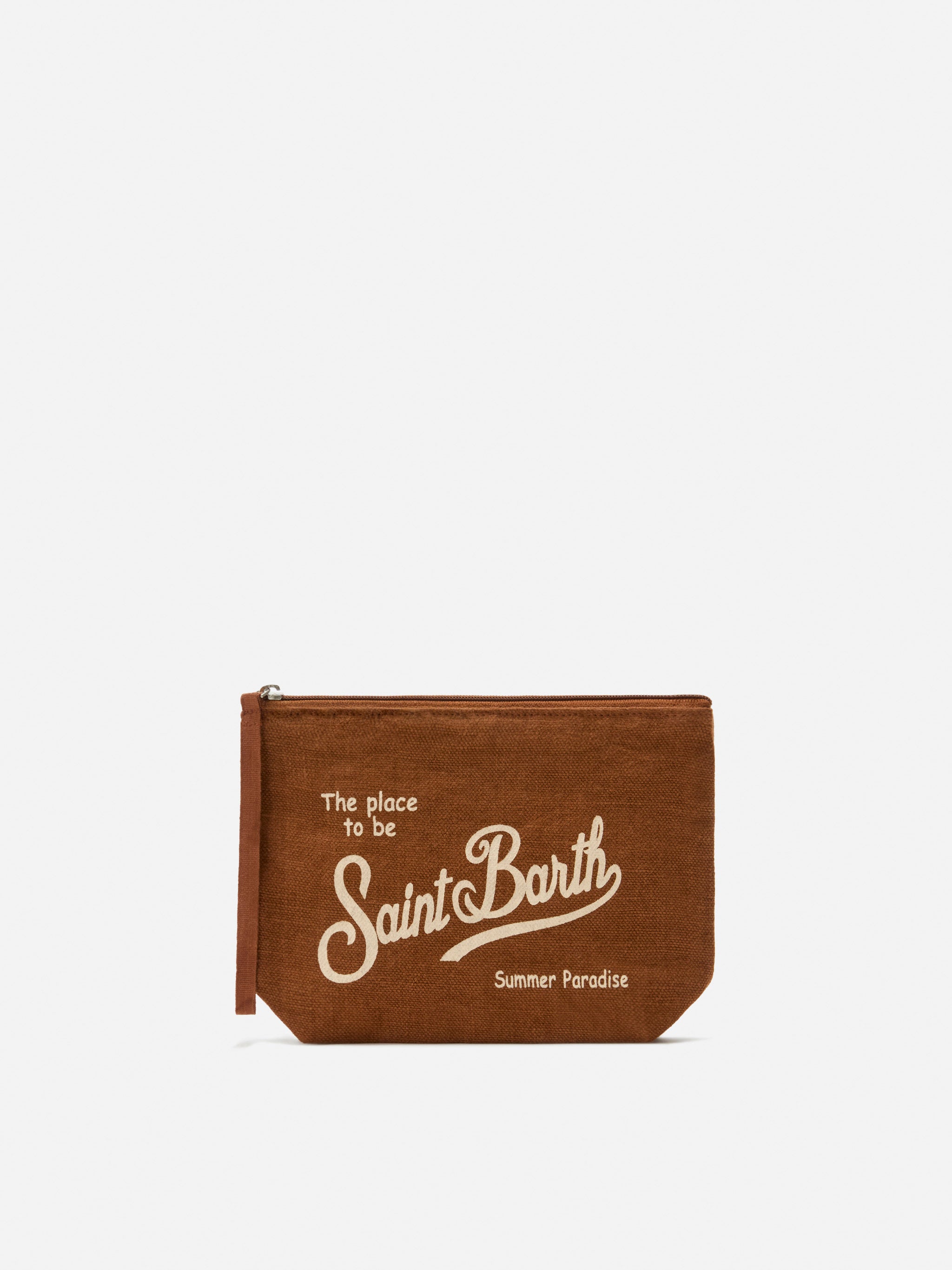 mc2-saint-barth-aline-pochette-lino-marrone-23x15-5x7-cm image 1