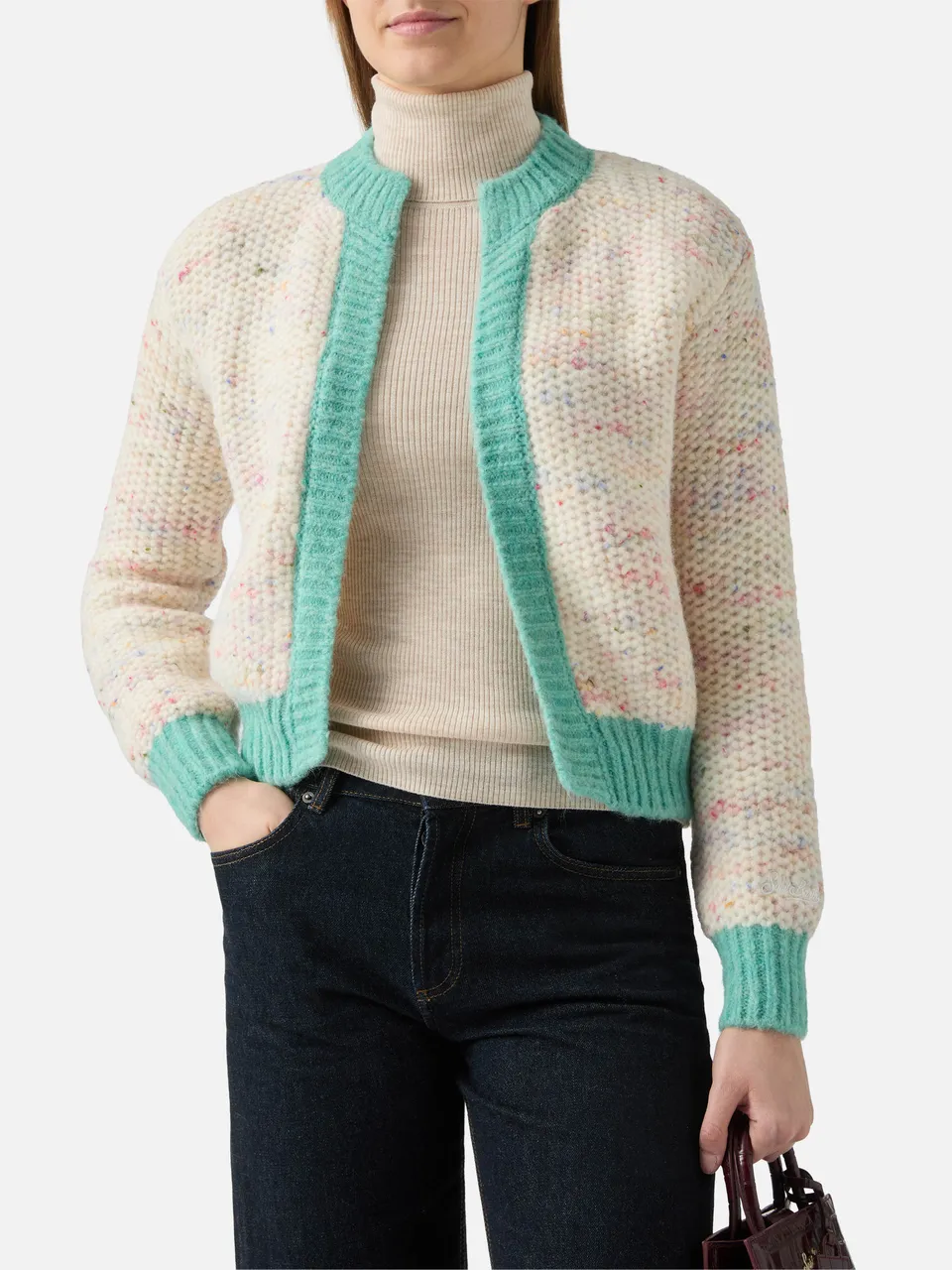 mc2-saint-barth-meribel-cardigan-donna-in-maglia-m-lange-bianca image 1