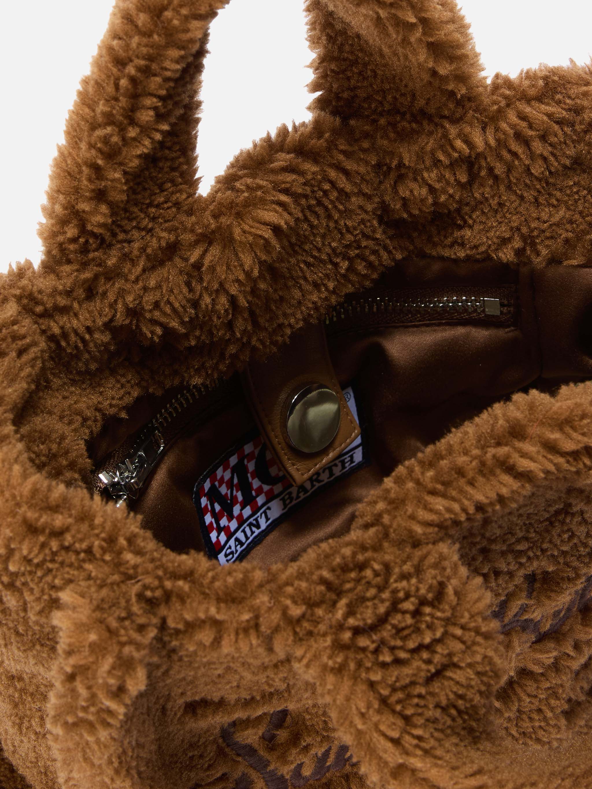 mc2-saint-barth-vanity-mini-teddy-borsa-sherpa-marrone-19x18x9-cm image 5