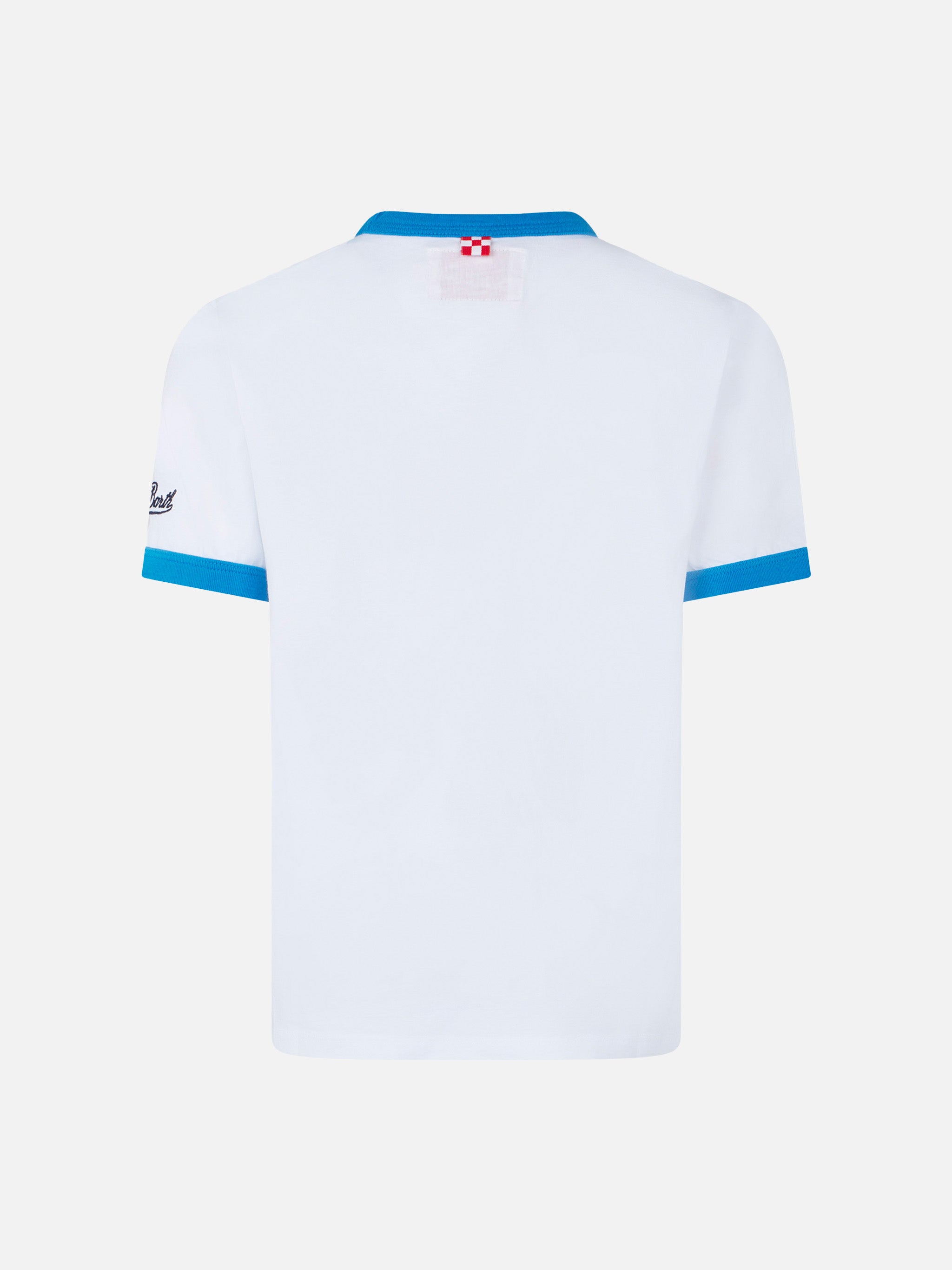 mc2-saint-barth-ecstasea-t-shirt-bambino-cotone-bianco-stampa-squalo image 3
