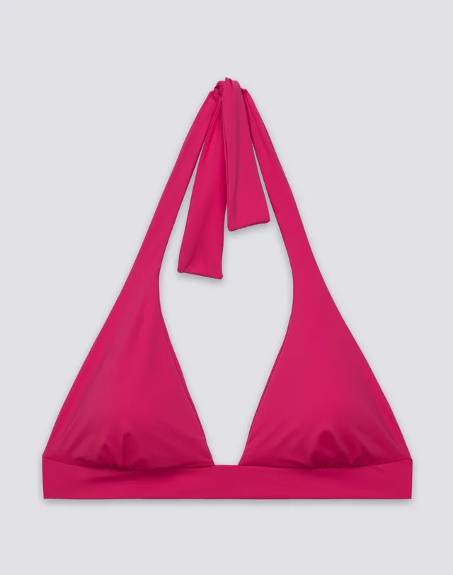 sundek-olivia-top-bikini-a-triangolo-americano-imbottito-tinta-unita-donna image 1