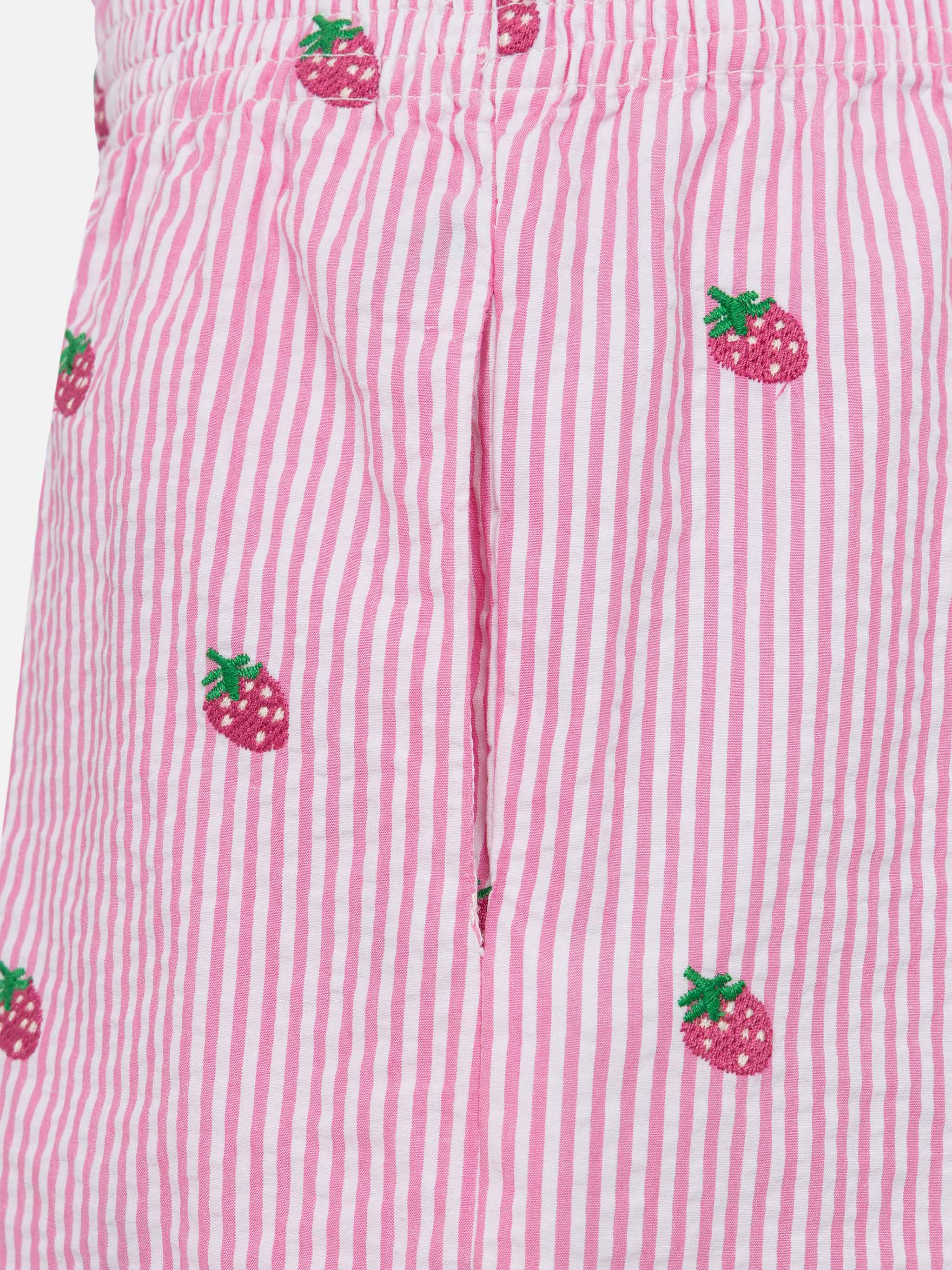 mc2-saint-barth-meave-jr-shorts-bambina-seersucker-rosa-fragola image 3