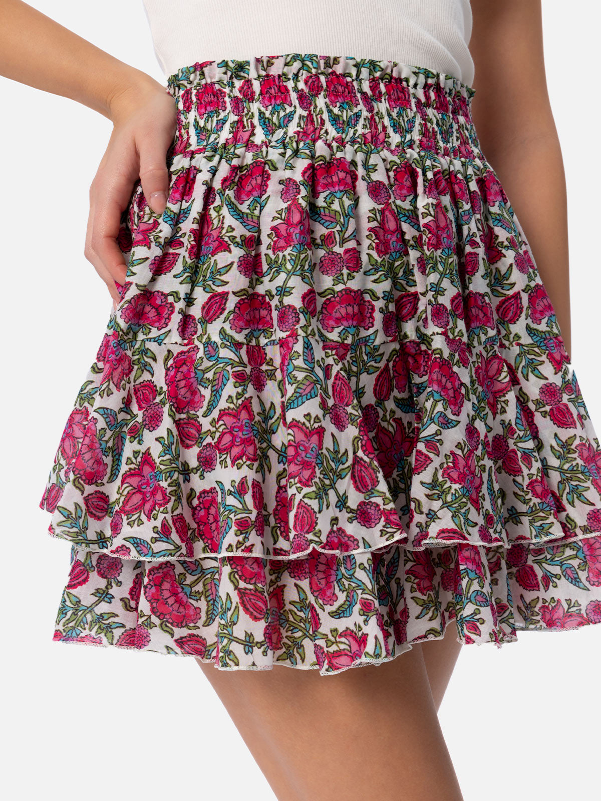 mc2-saint-barth-gonna-eivissa-mini-in-voile-di-seta-stampa-floreale-multicolor image 3