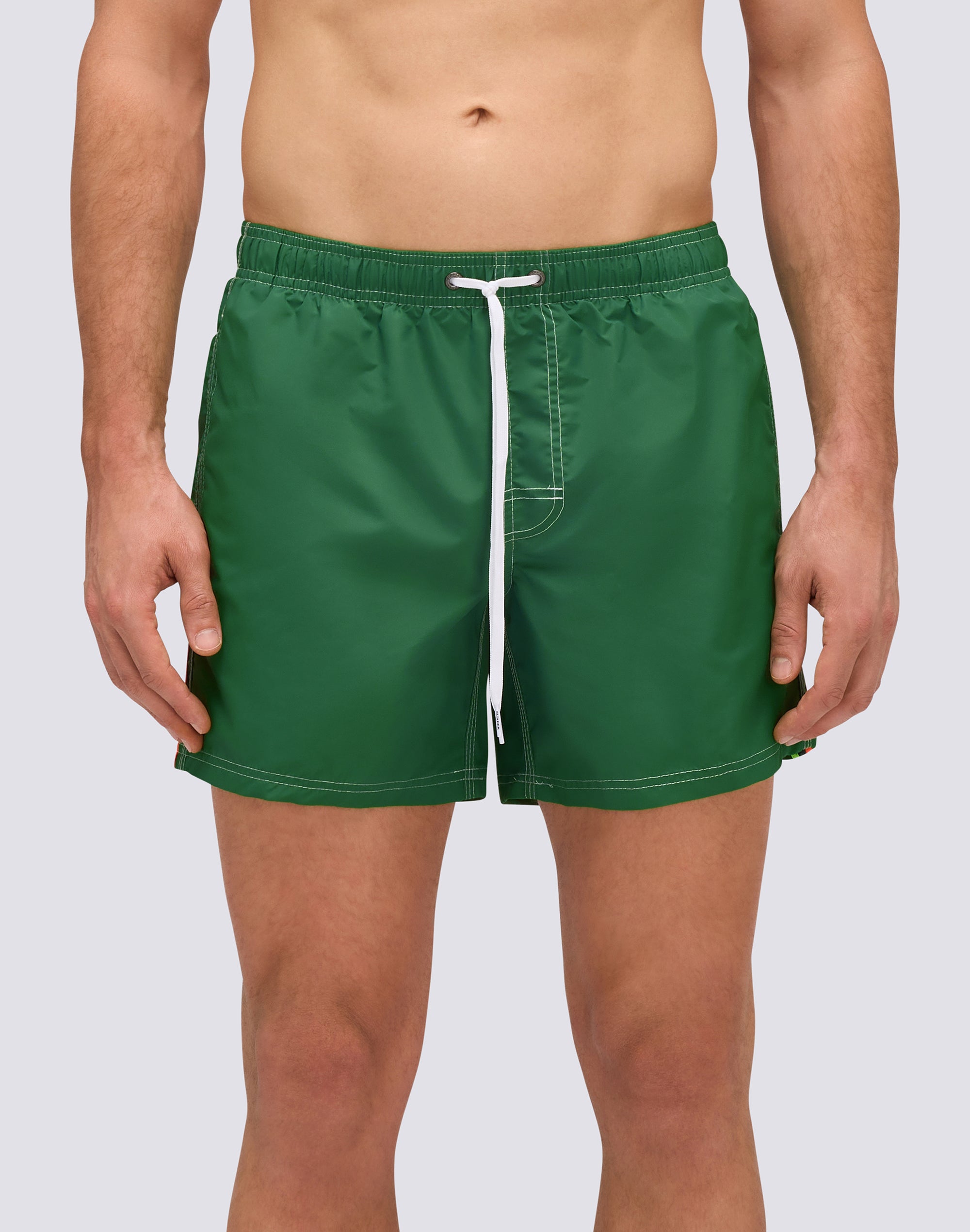 sundek-m504bdta100-costume-uomo-corto-iconic-taffeta-in-nylon image 2