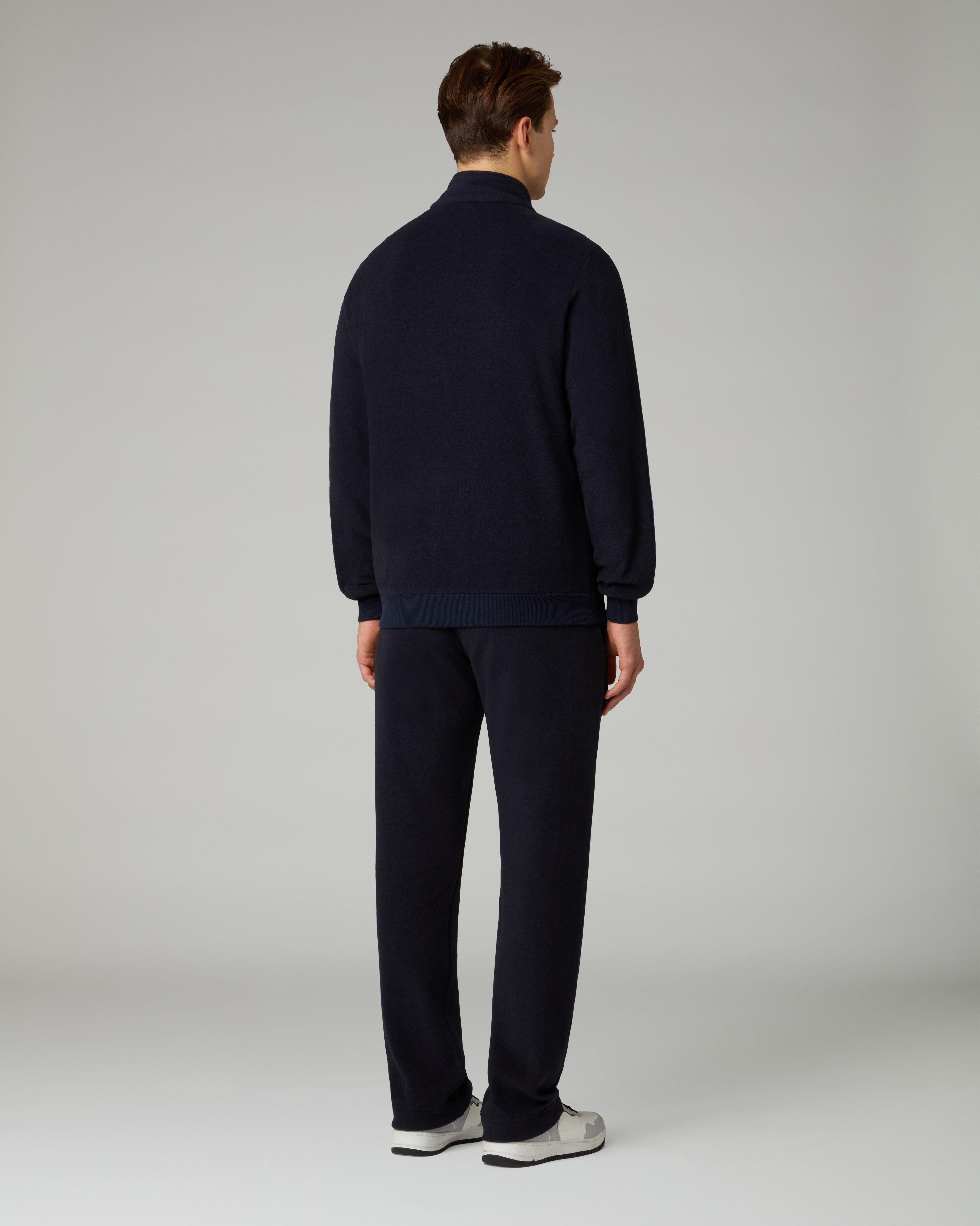 australian-classy-tracksuit-tuta-softech-blu-navy image 2