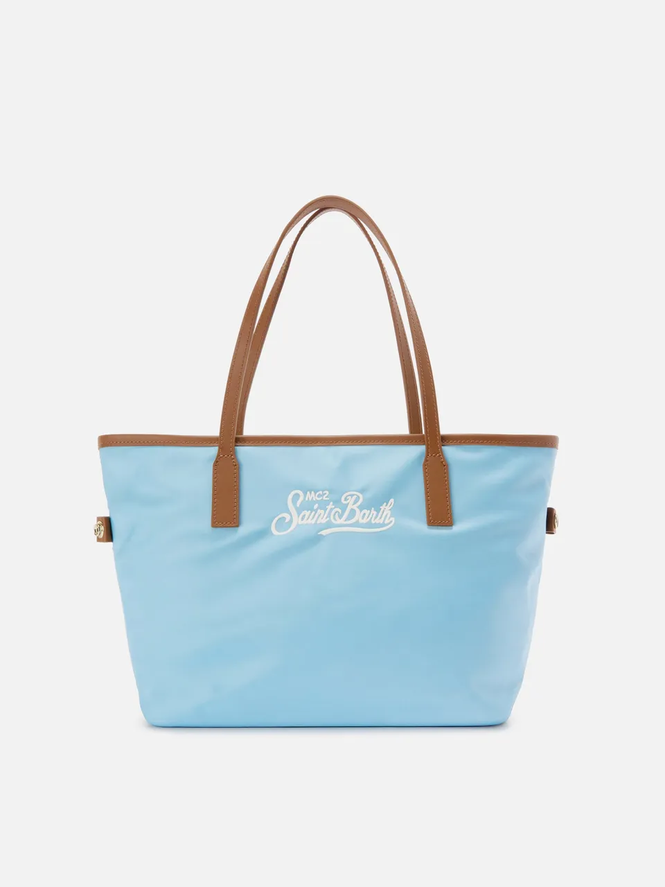 mc2-saint-barth-madame-city-borsa-medium-nylon-azzurro image 1