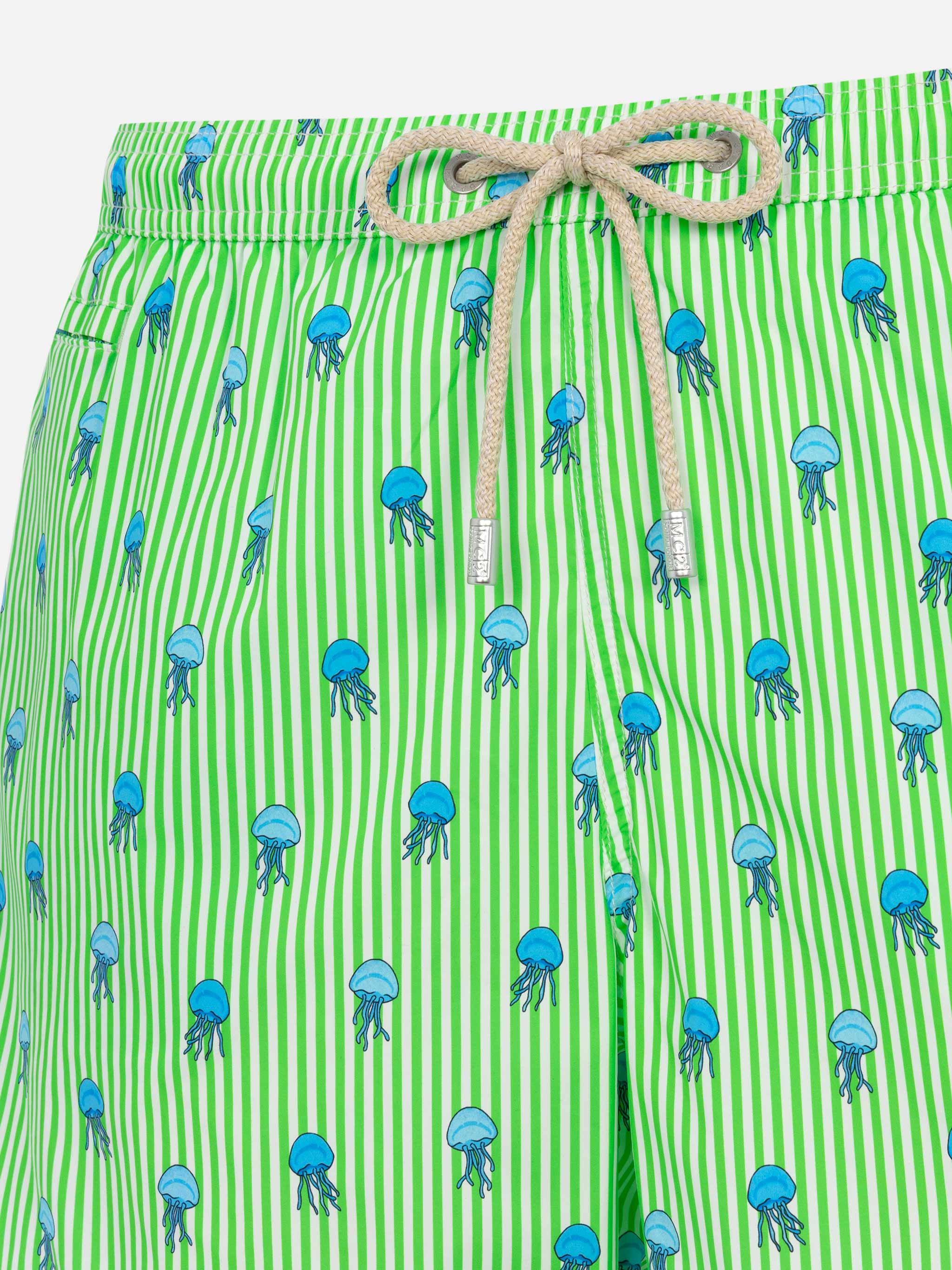 mc2-saint-barth-comfort-light-costume-mare-uomo-verde-fluo-stampa-meduse image 3