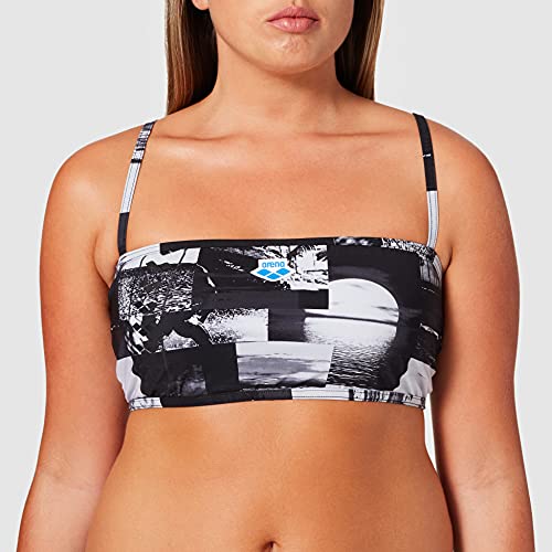 arena-icons-team-stripe-bandeau-bikini-due-pezzi-donna image 7