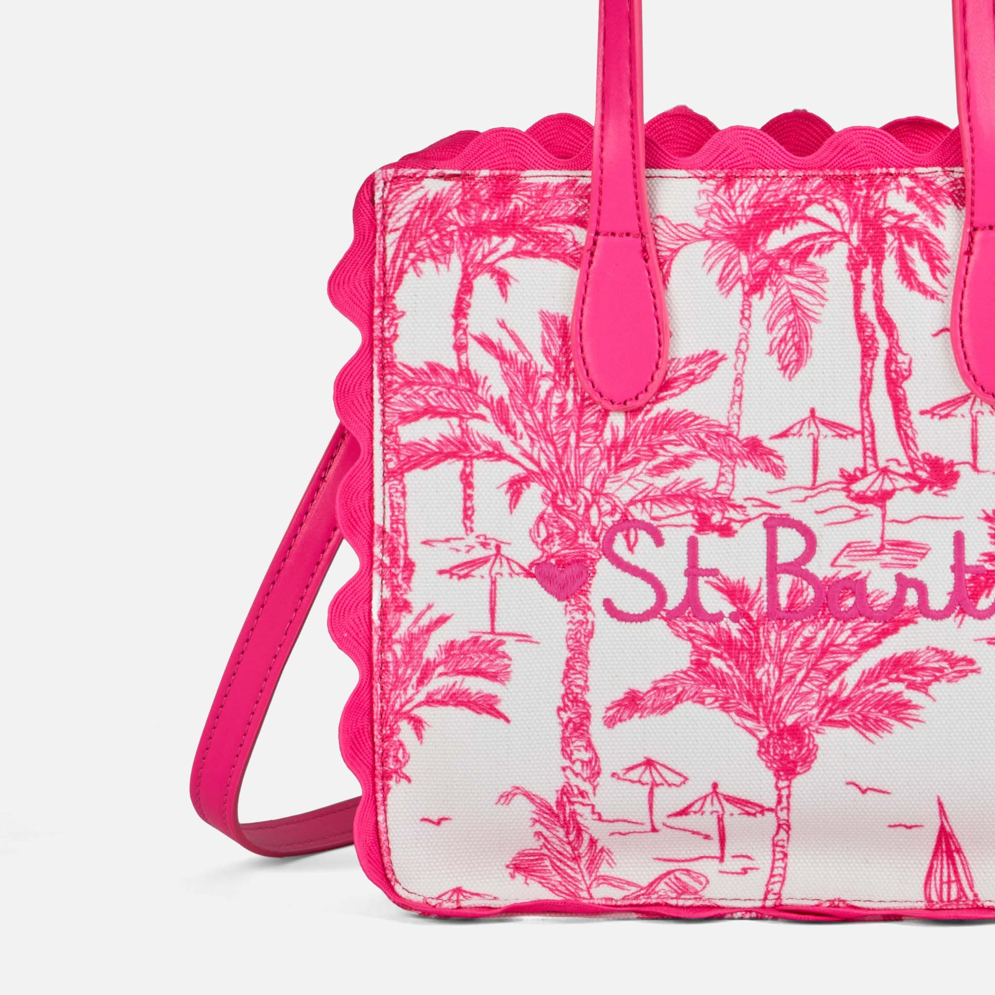 mc2-saint-barth-borsa-vivian-in-cotone-con-stampa-toile-de-jouy-rosa-modello-viv image 2