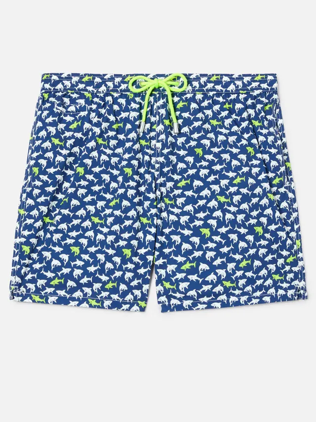 mc2-saint-barth-lighting-micro-costume-mare-uomo-blu-navy-con-stampa-squali image 1