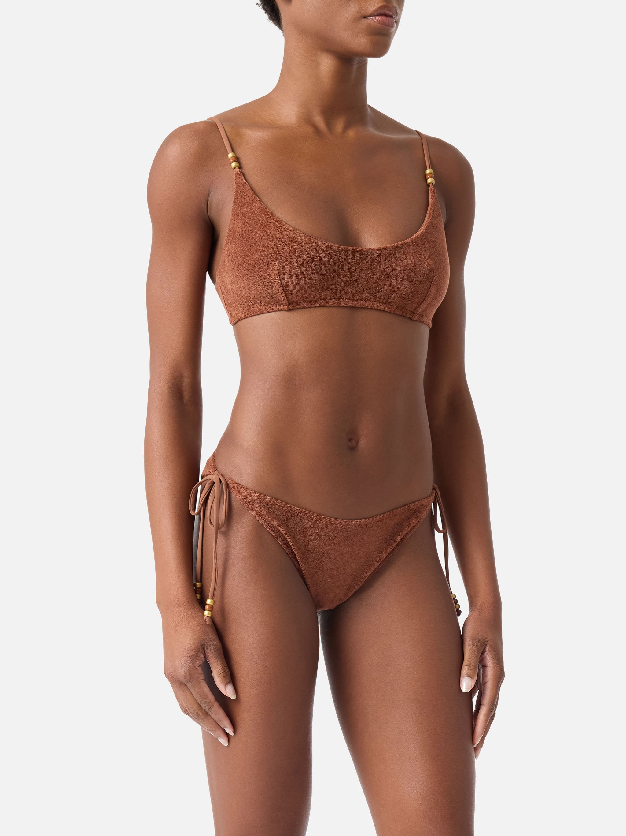 mc2-saint-barth-bikini-donna-judy-virgo-bralette-spugna-marrone image 2