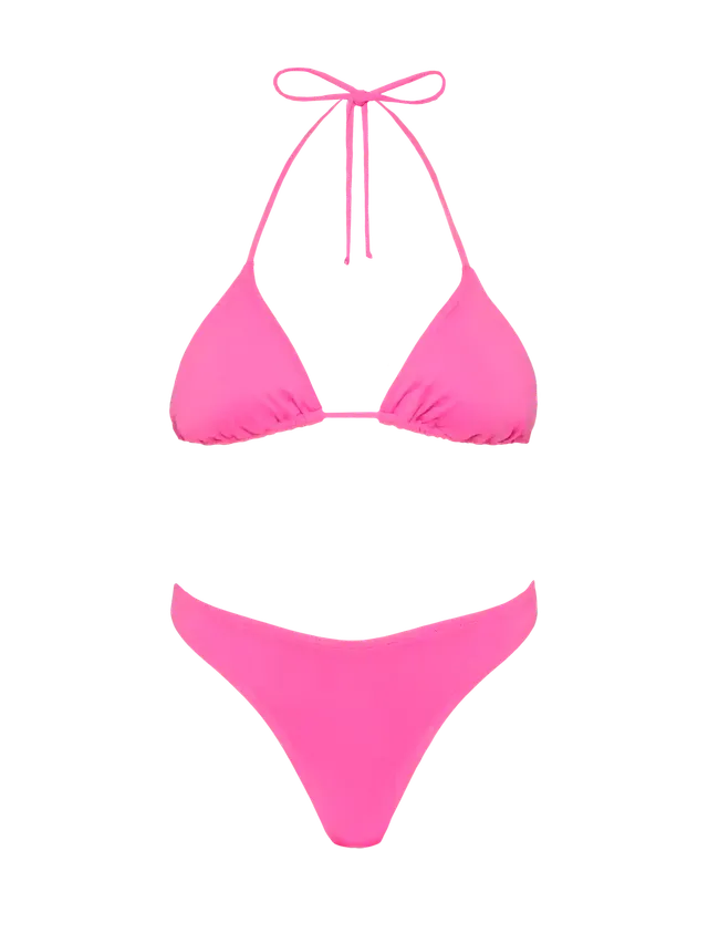 mc2-saint-barth-bikini-leah-naomi-donna-fucsia-triangolo-e-slip-sgambato image 1