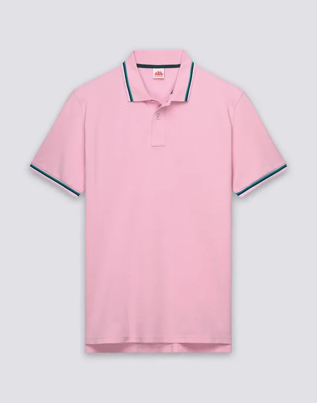 sundek-brice-polo-uomo-in-cotone-piquet-con-dettagli-tricolor-5 image 1