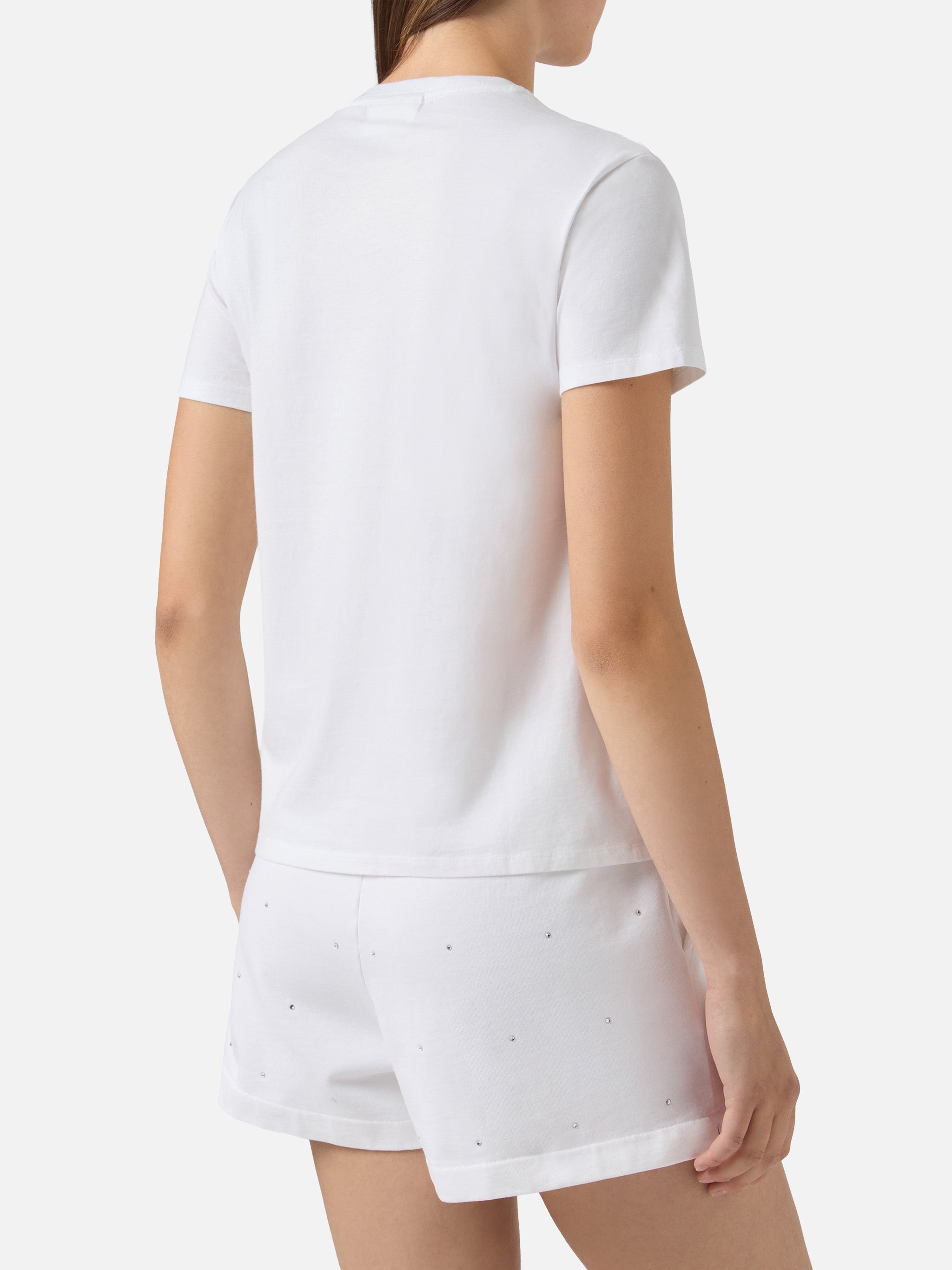 mc2-saint-barth-t-shirt-emilie-donna-bianca-i-love-tennis-con-strass image 3