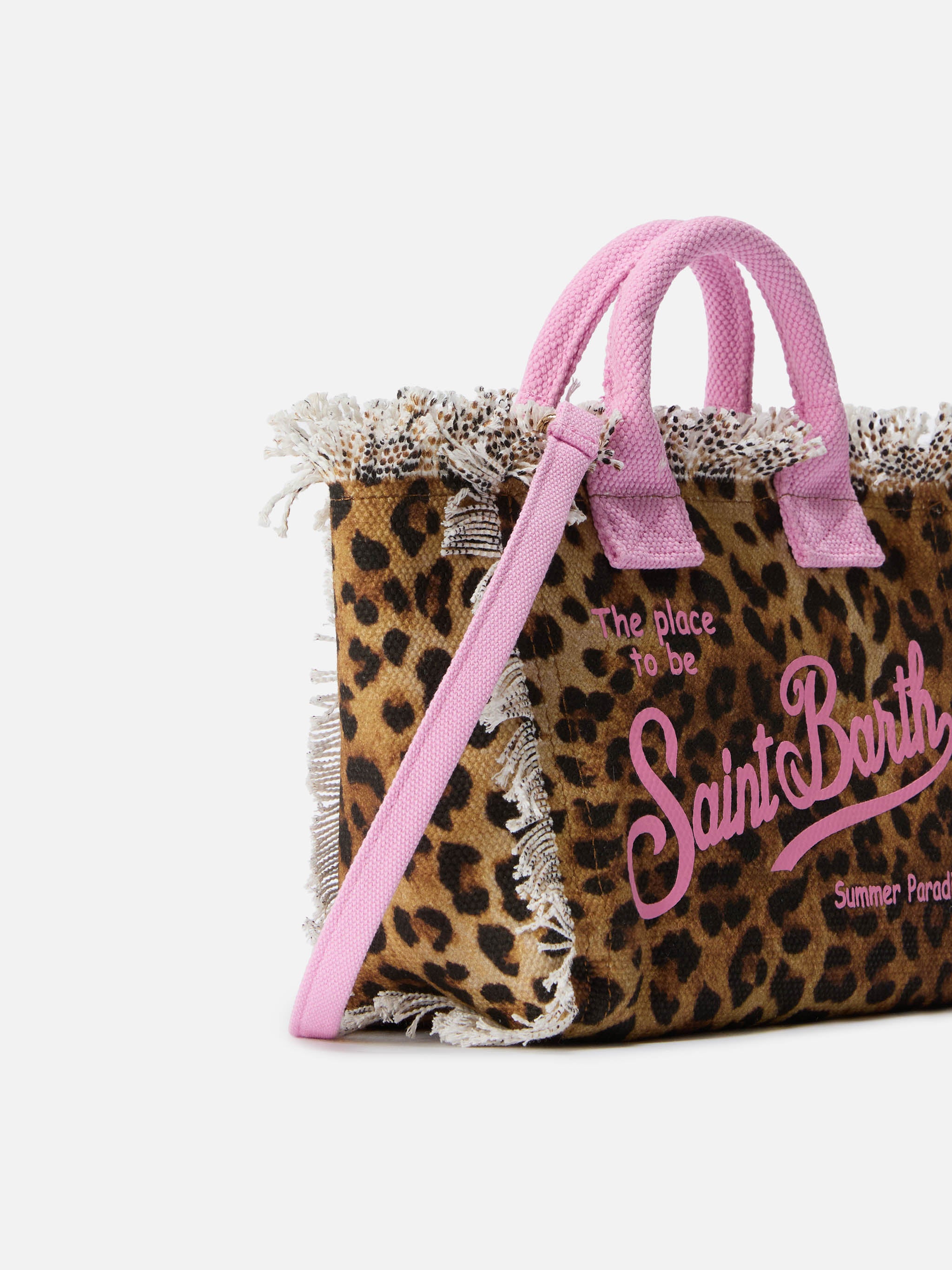 mc2-saint-barth-vanity-vami001-mini-borsa-canvas-leopardata-rosa image 3