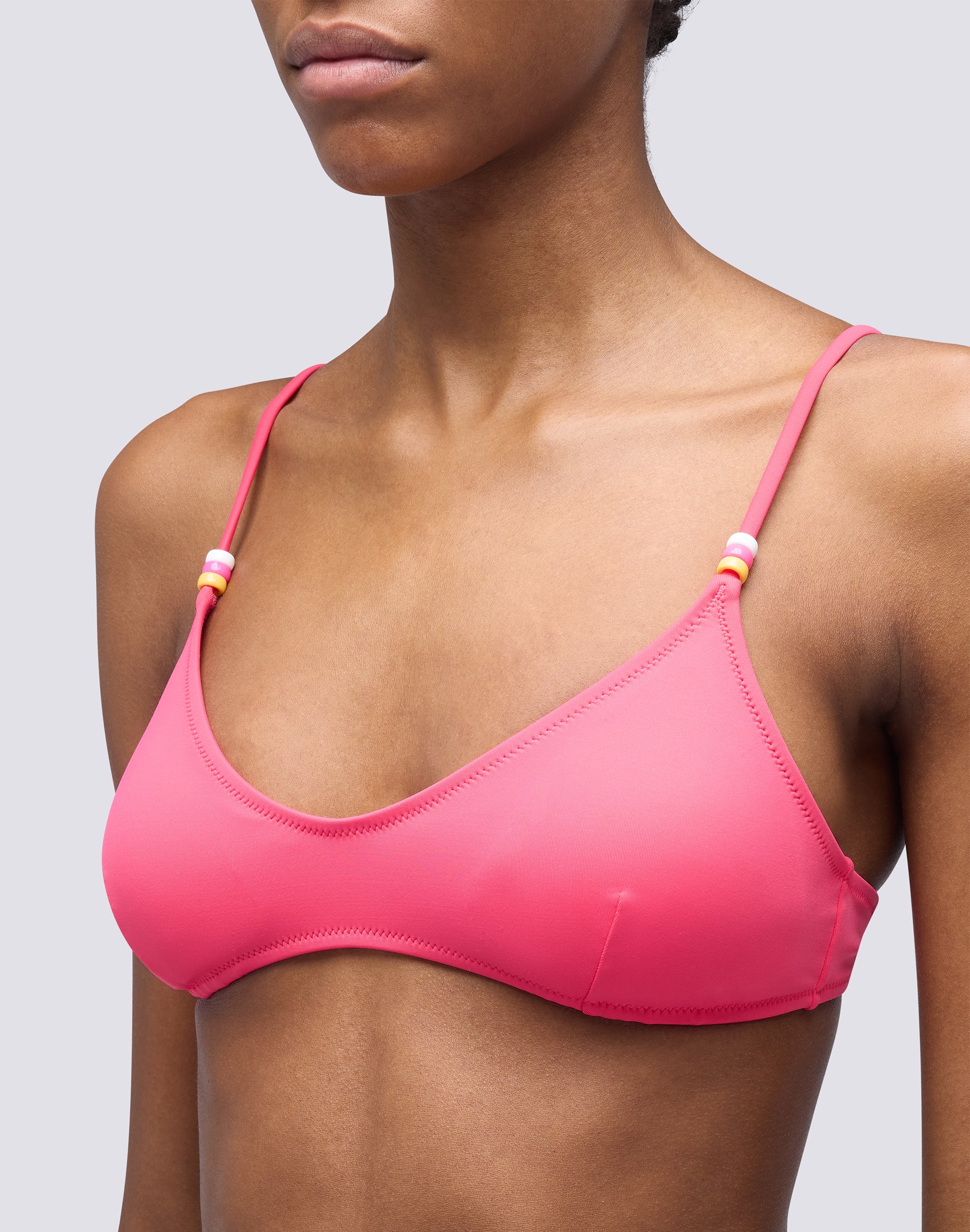 sundek-bikini-donna-top-bralette-imbottita-slip-brasiliana-tricolore image 4