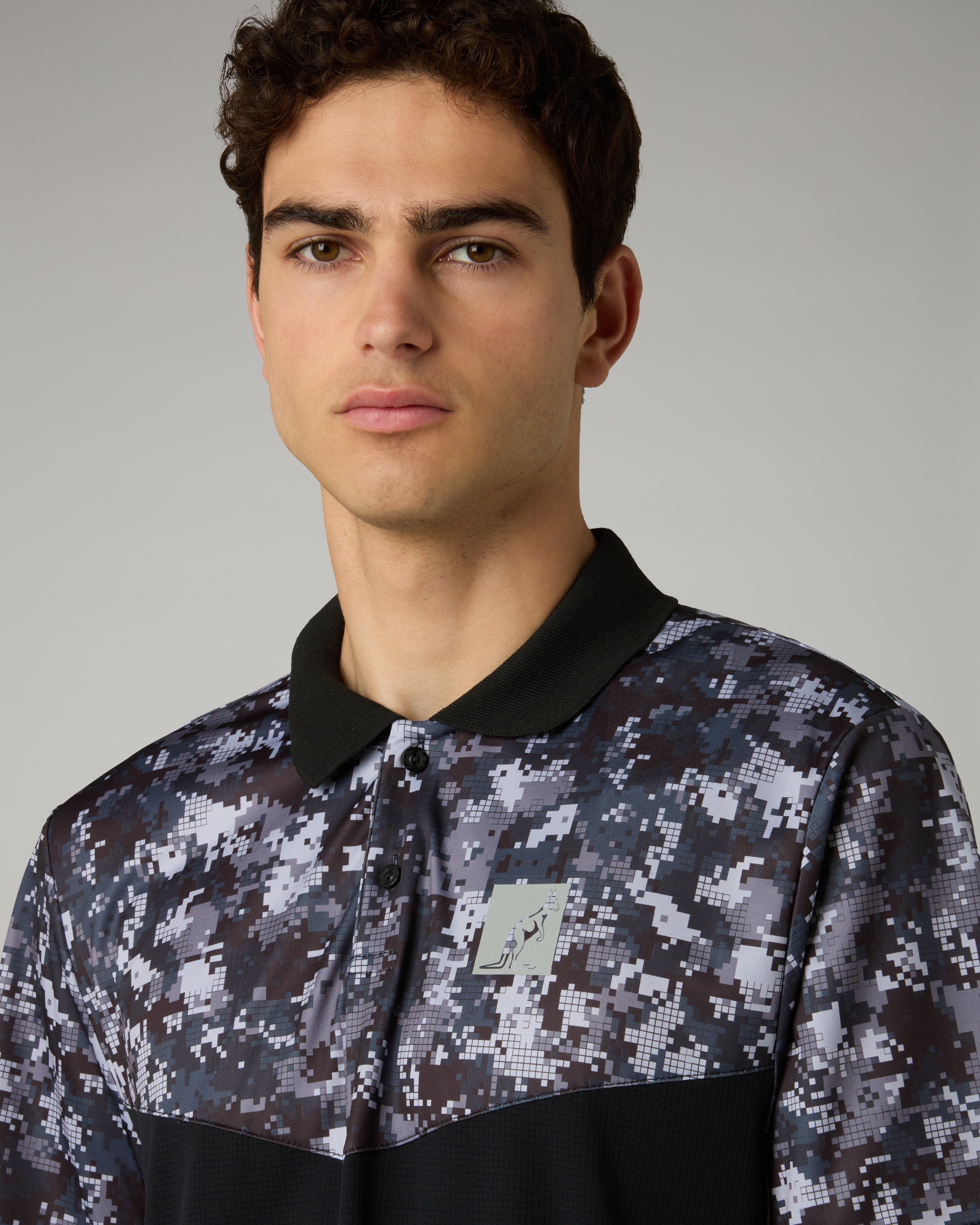 australian-digital-polo-shirt-polartec-power-dry-polo-tennis-tecnica-nera-made-i image 4