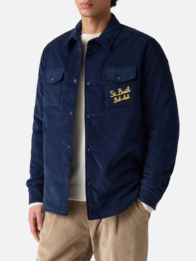 mc2-saint-barth-camicia-over-uomo-blu-con-taschino-e-ricamo-st-barth-bob-club image 1