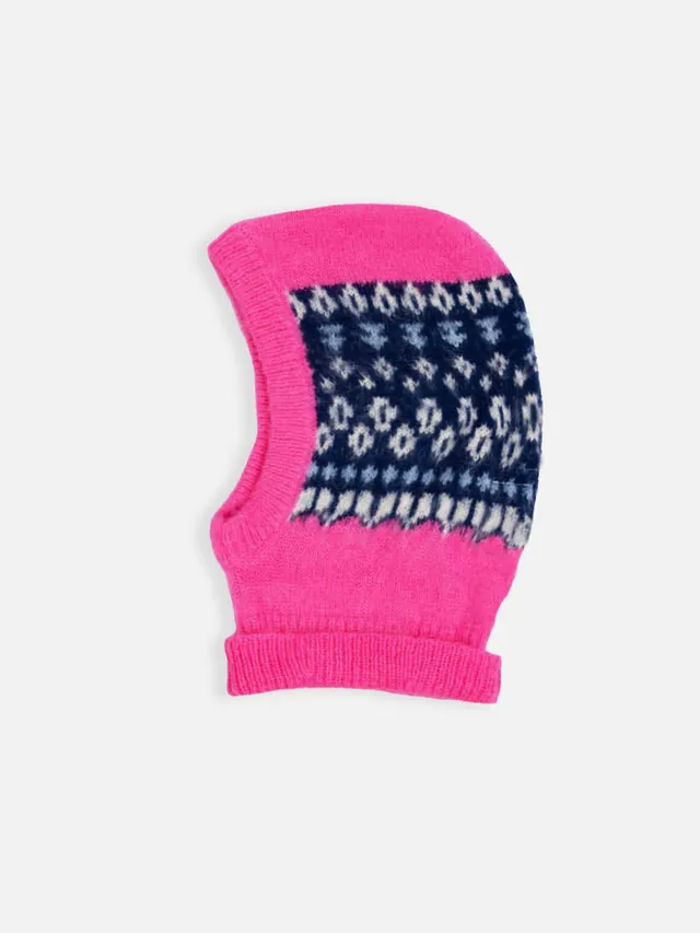 mc2-saint-barth-balaclava-fex-soft-rosa-fluo-jacquard-nordico image 1