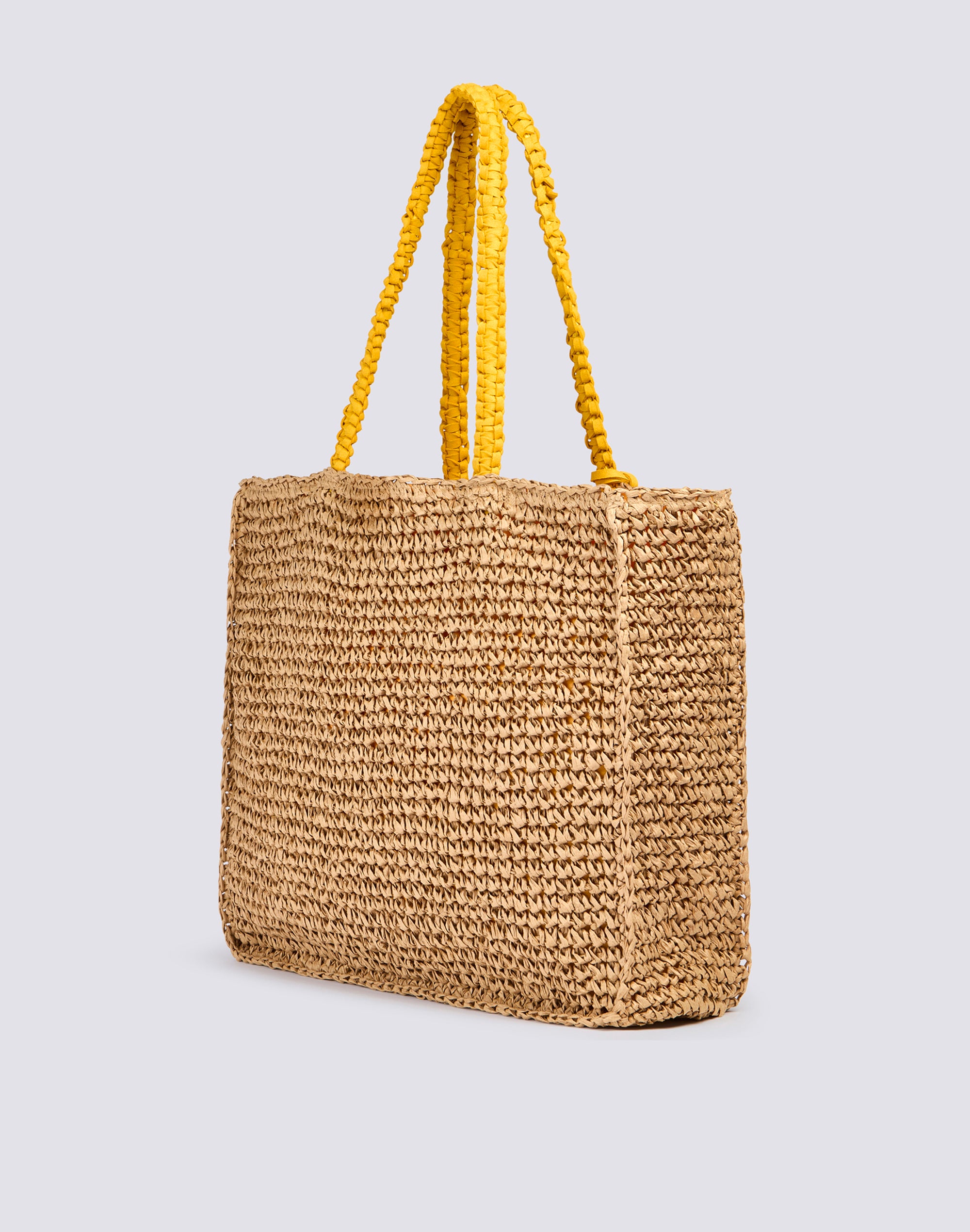sundek-follow-the-sun-shopping-bag-in-paglia-con-zip image 2