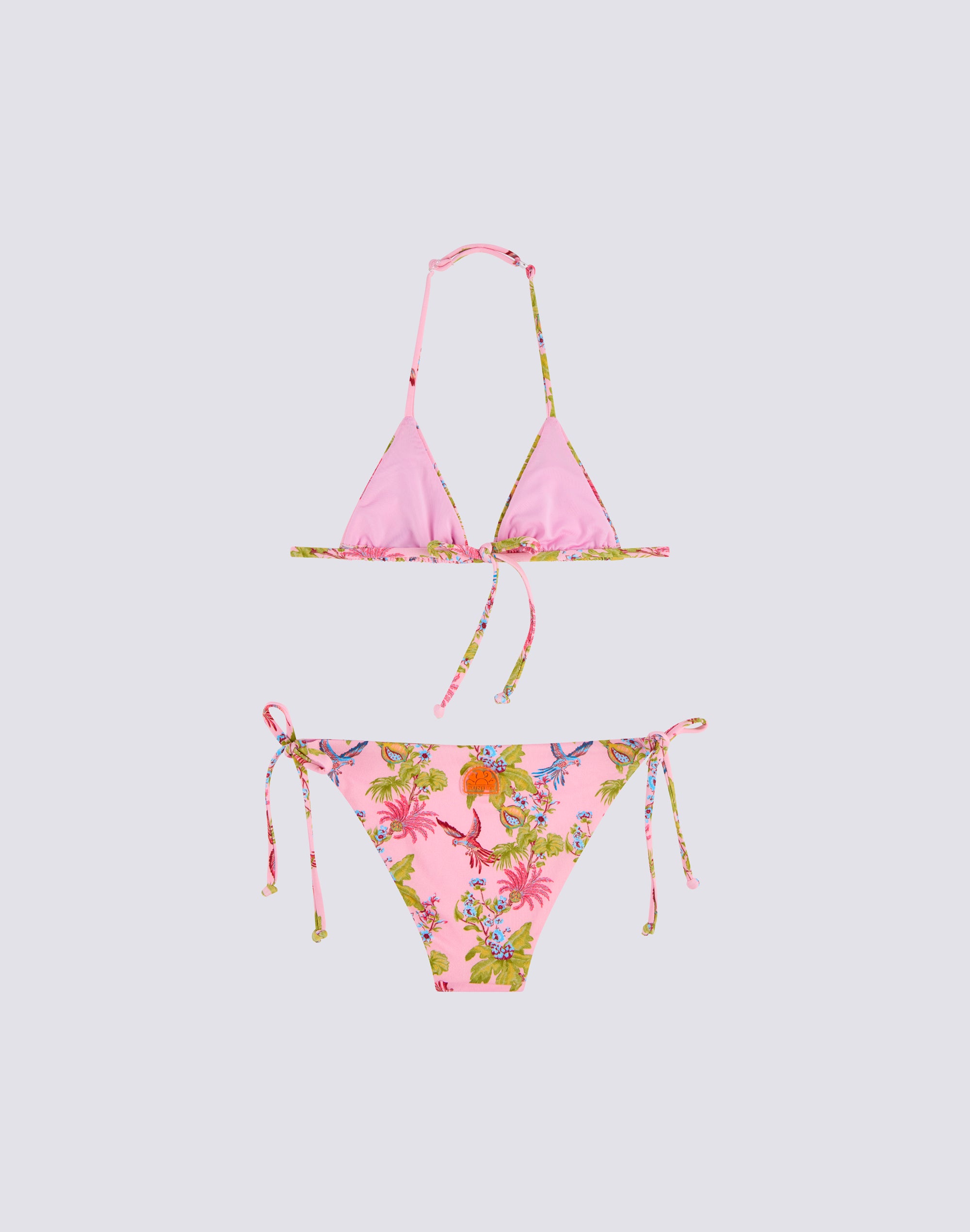 sundek-mini-bikini-bambina-stampa-sweet-parrot image 2