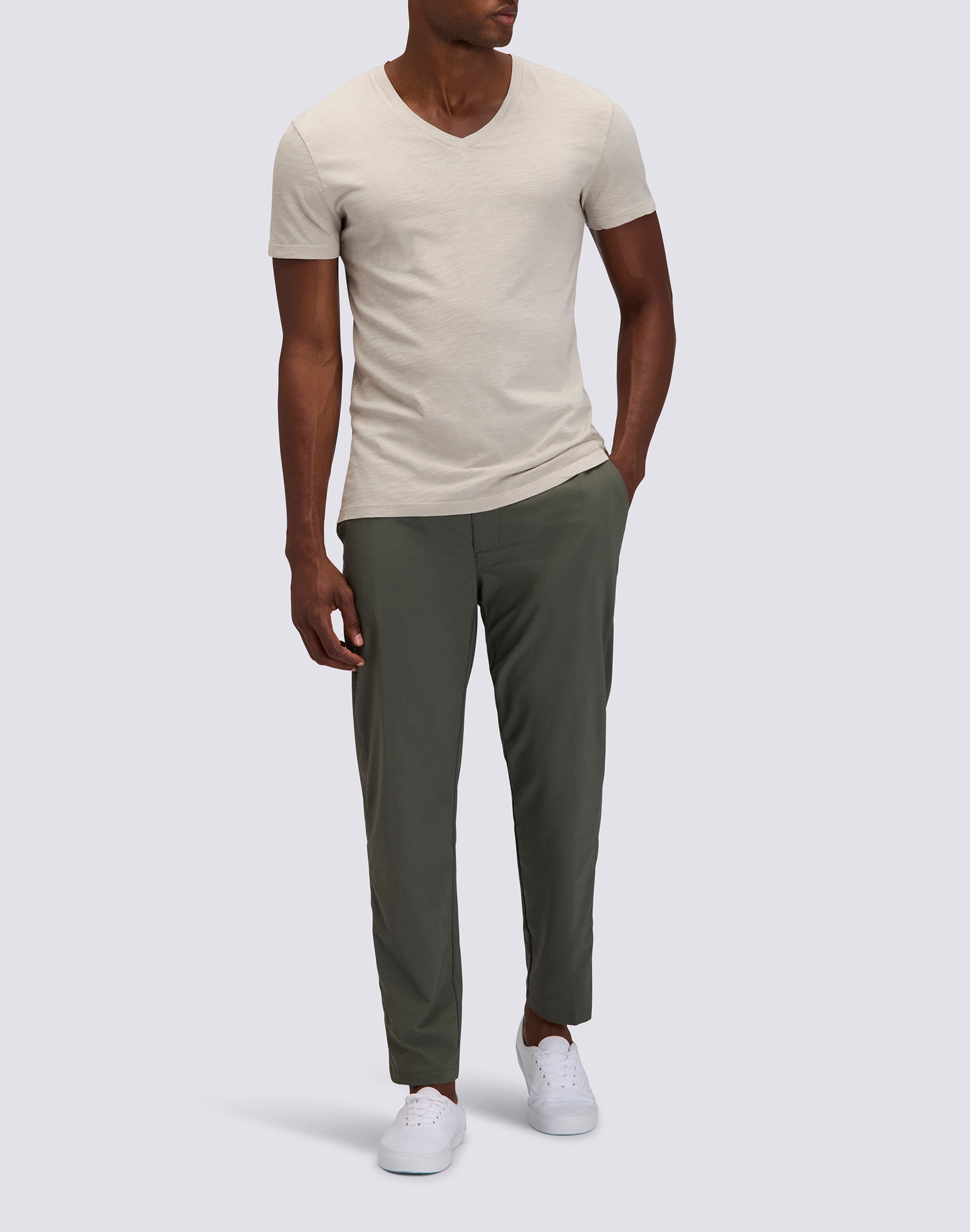 sundek-t-shirt-uomo-tinto-capo-scollo-a-v-goldenwave image 3