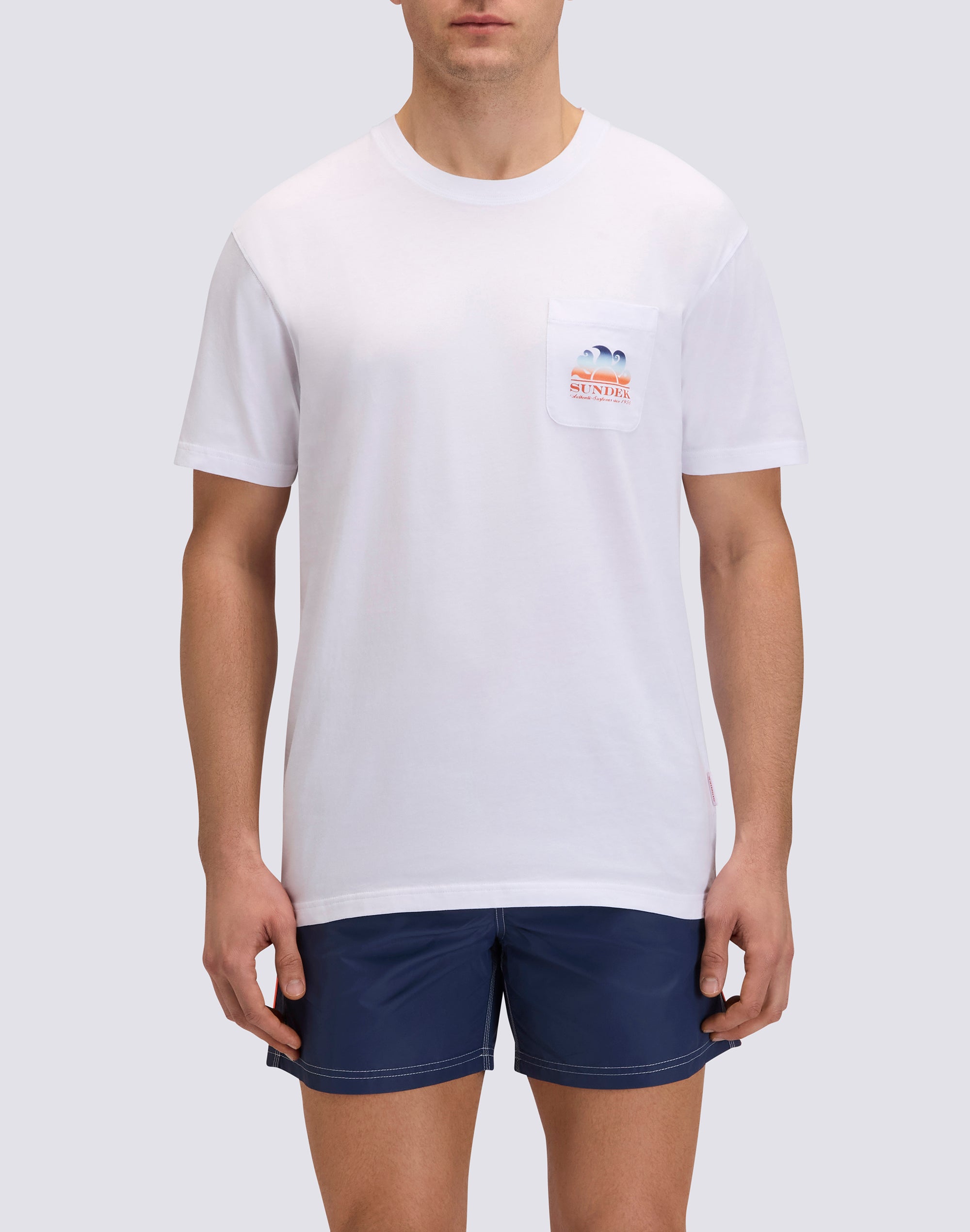sundek-new-herbert-t-shirt-uomo-girocollo-con-maxi-logo-sfumato image 2