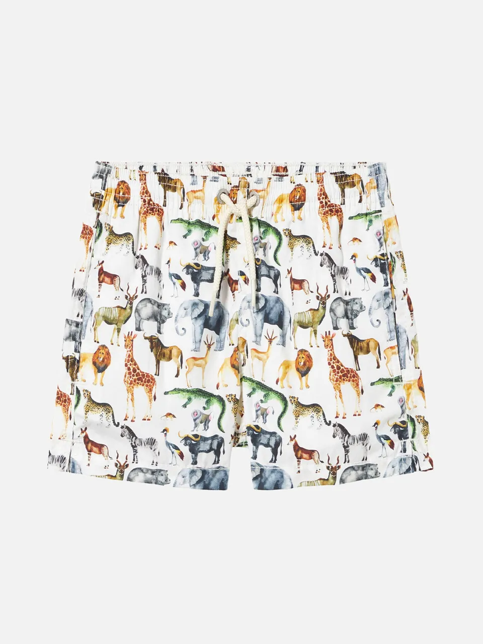 mc2-saint-barth-costume-bambino-in-cotone-con-stampa-zoo-africano image 1