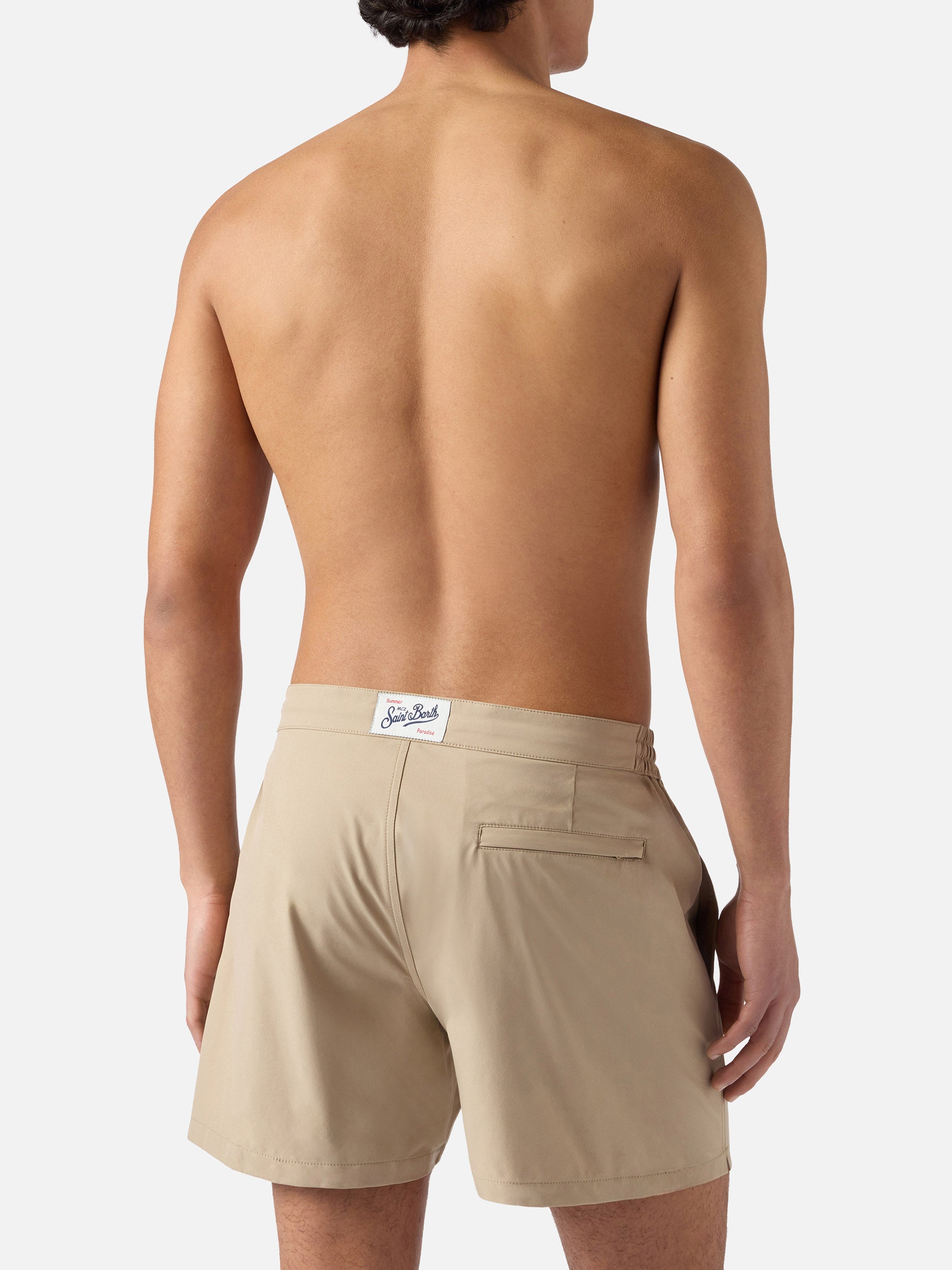mc2-saint-barth-costume-capferrat-uomo-beige-tinta-unita-con-logo-ricamato image 5