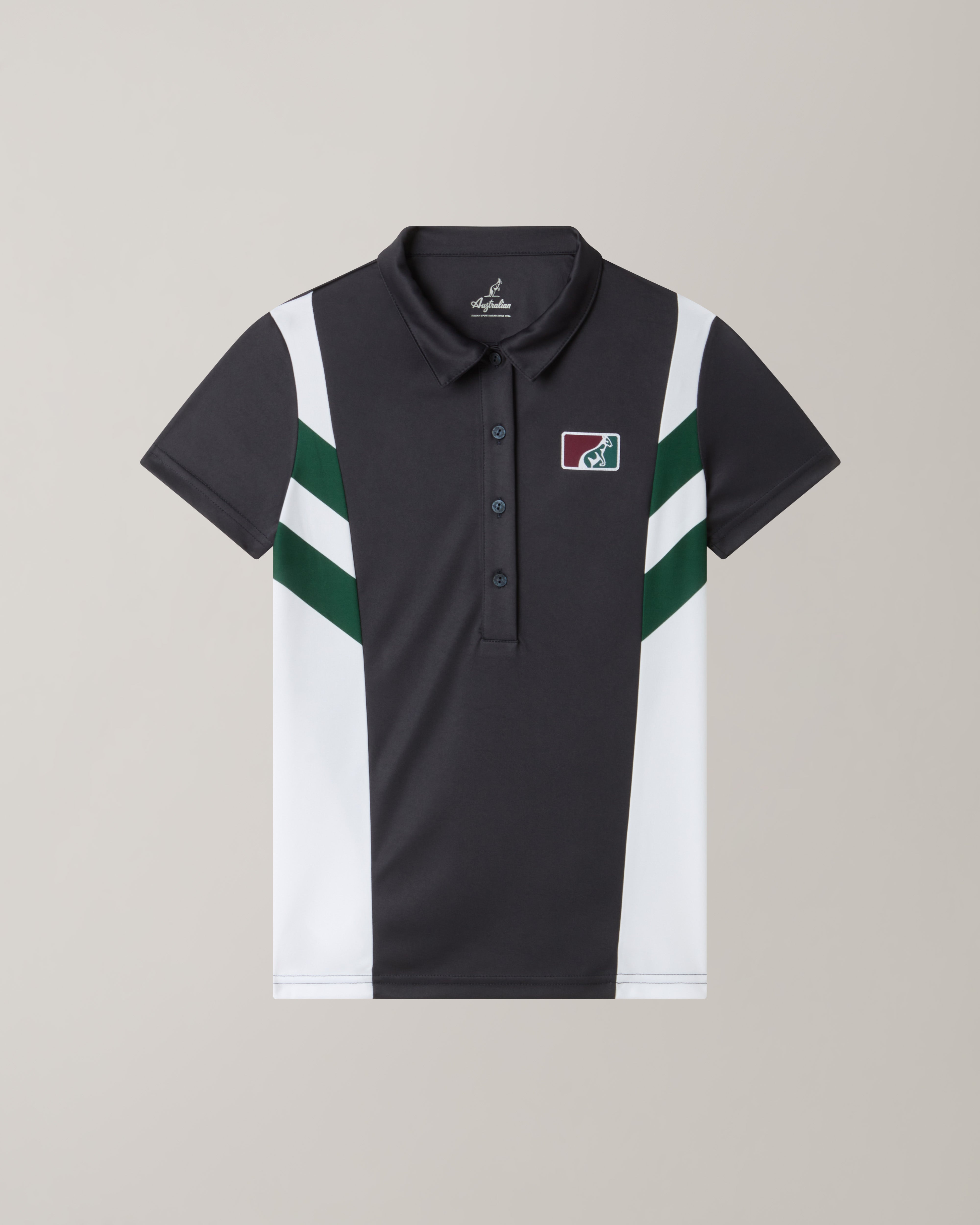 australian-classic-polo-blu-navy-polo-tennis-ace-traspirante image 1