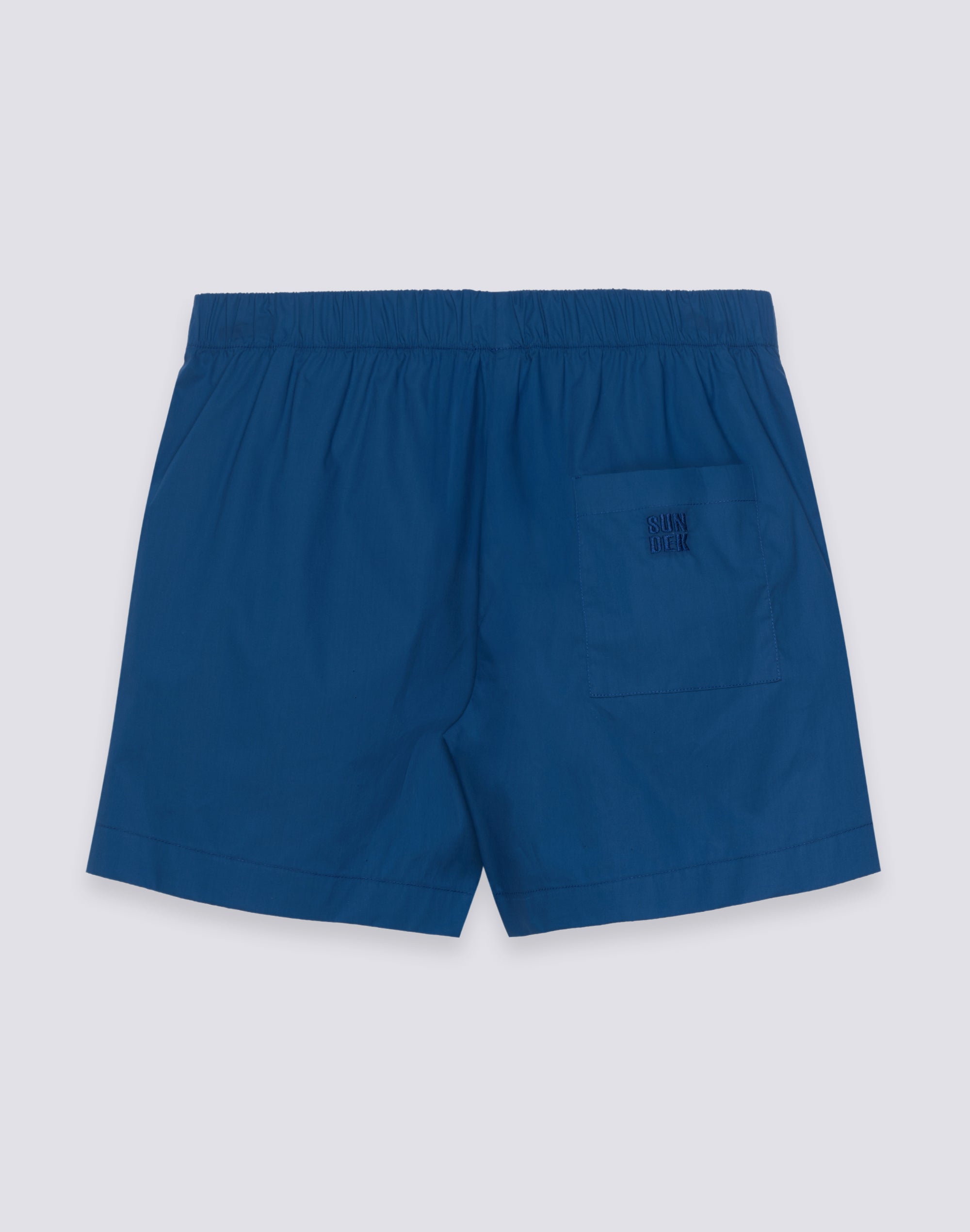 sundek-shorts-donna-a-vita-elasticata-in-popeline-di-cotone-w225wkpn100 image 2