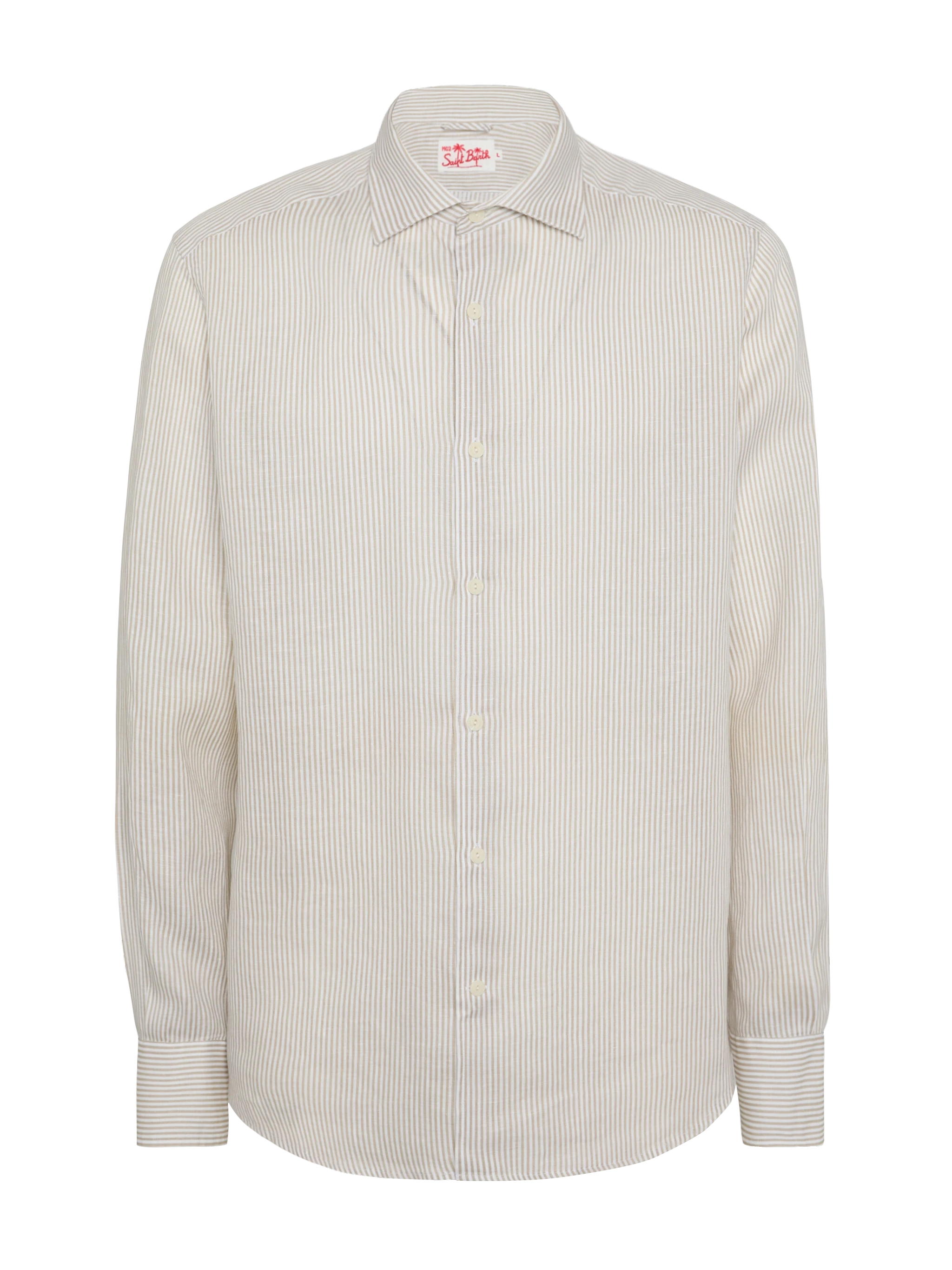 mc2-saint-barth-camicia-pamplona-uomo-in-lino-beige-a-righe image 4
