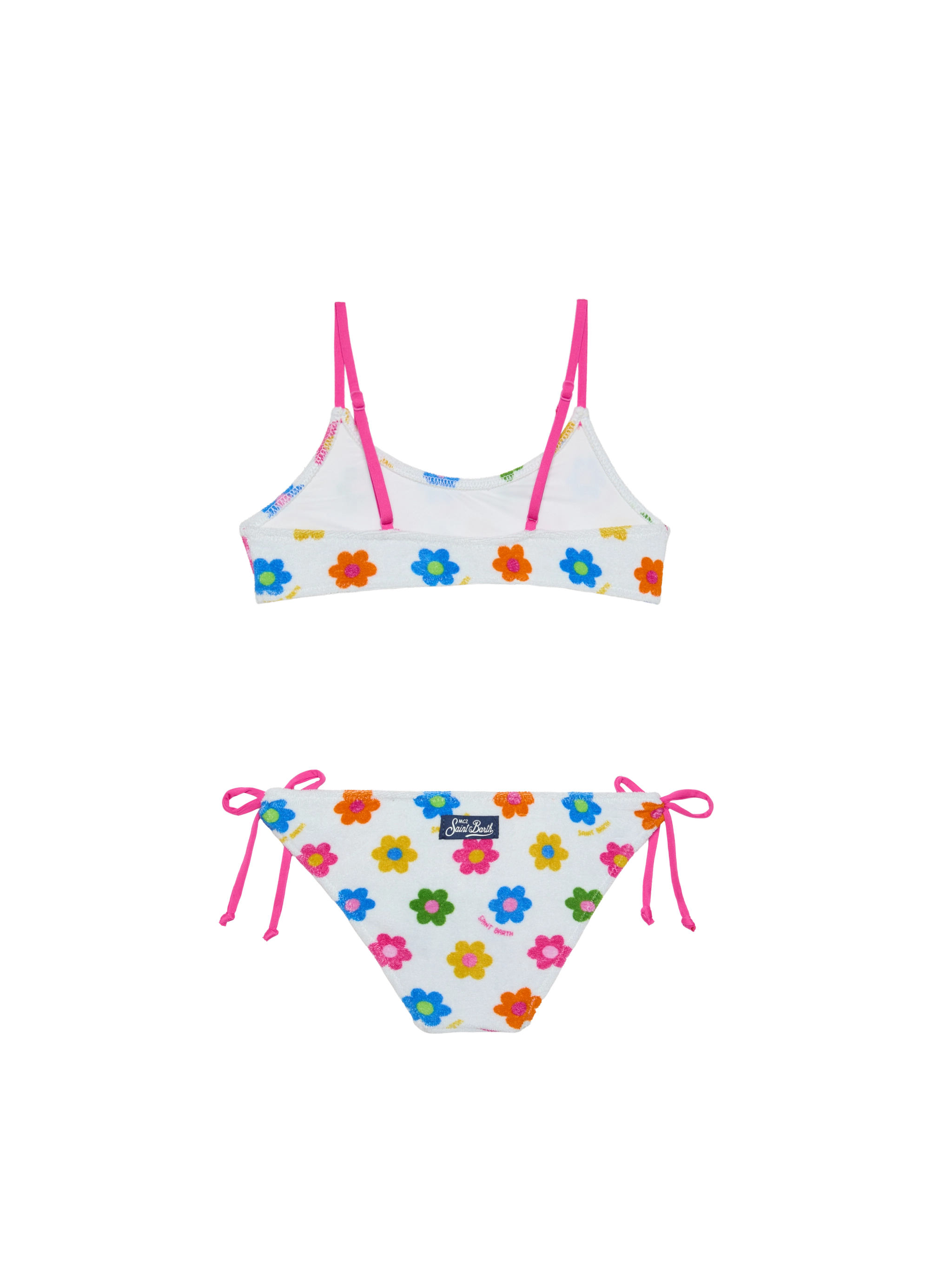 mc2-saint-barth-marielle-bikini-bralette-bambina-margherite-multicolor image 2