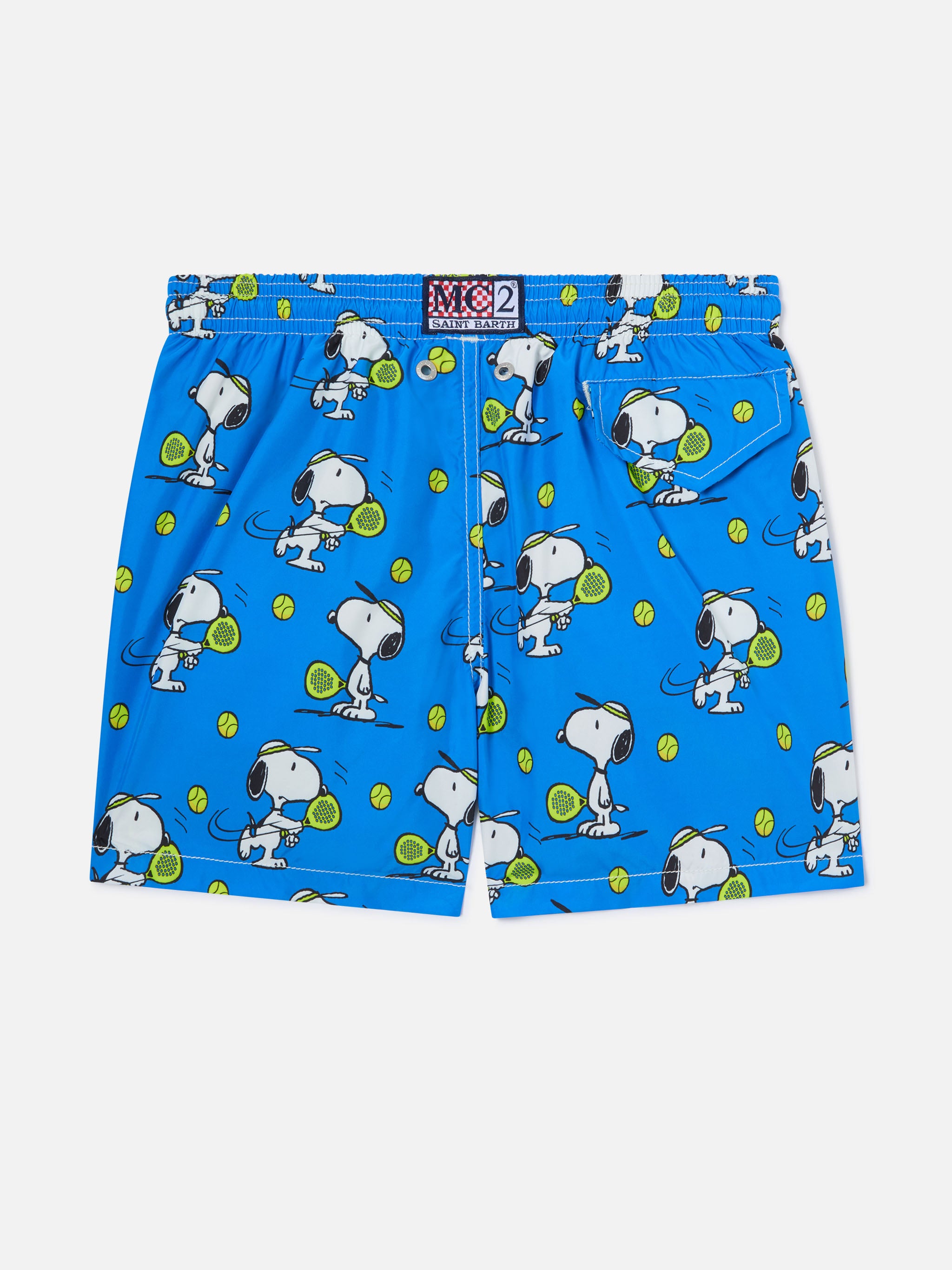 mc2-saint-barth-jean-costume-bambino-snoopy-padel-blu-edizione-peanuts image 2