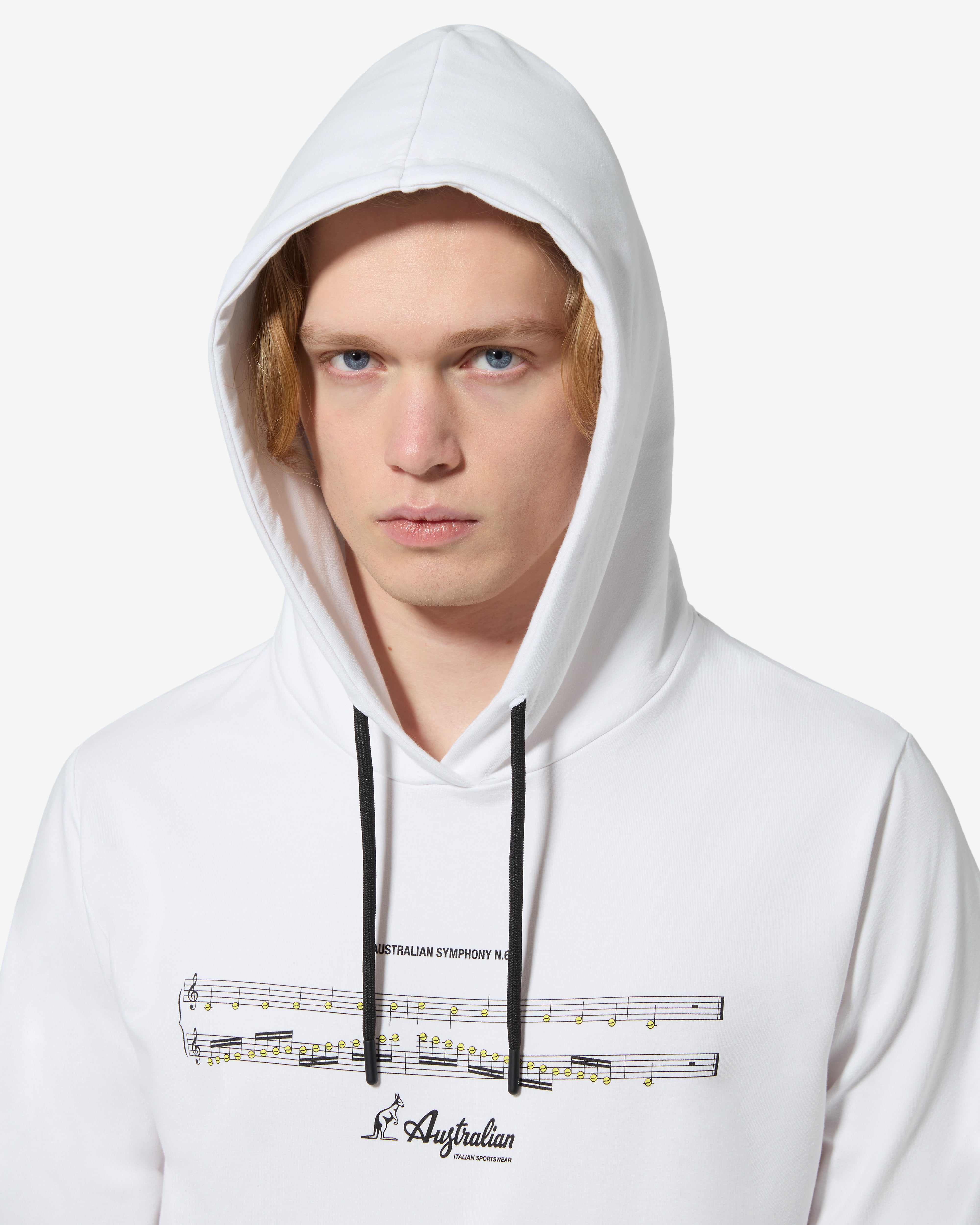 australian-symphony-hoodie-bianca-felpa-con-cappuccio image 4