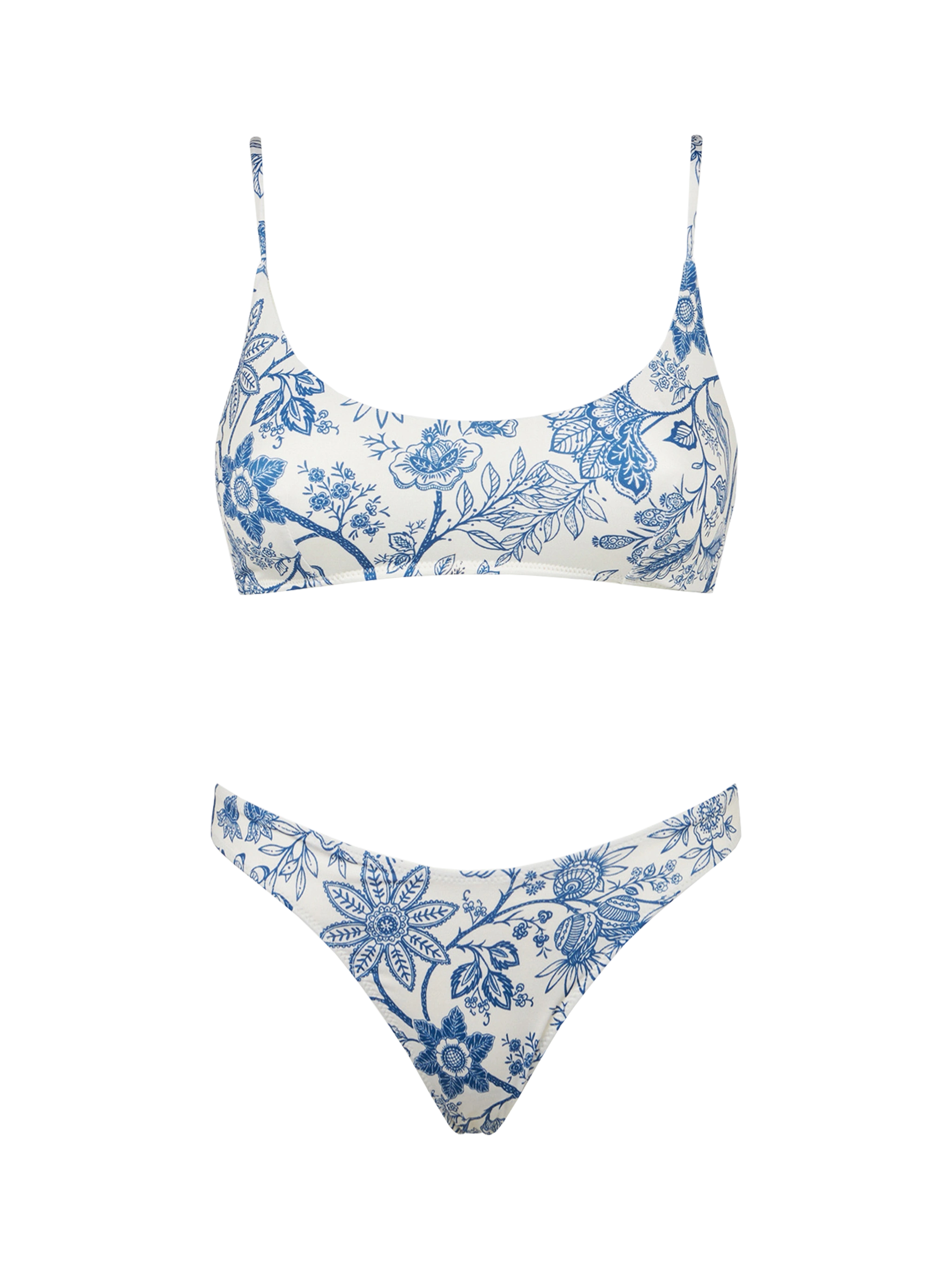 mc2-saint-barth-bikini-judy-naomi-bralette-donna-stampa-floreale-blu image 1