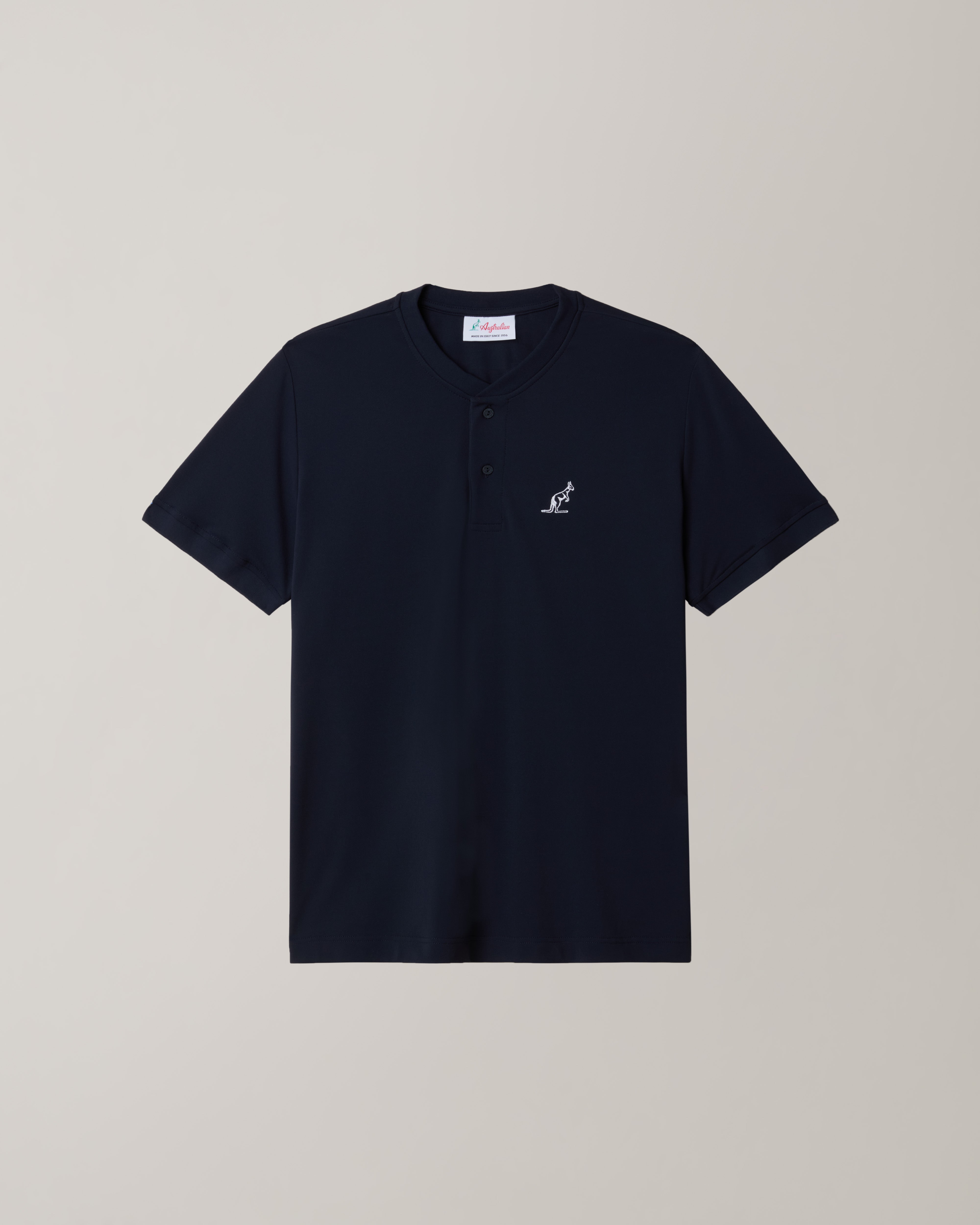 australian-style-polo-in-piquet-tecnico-blu-navy image 5