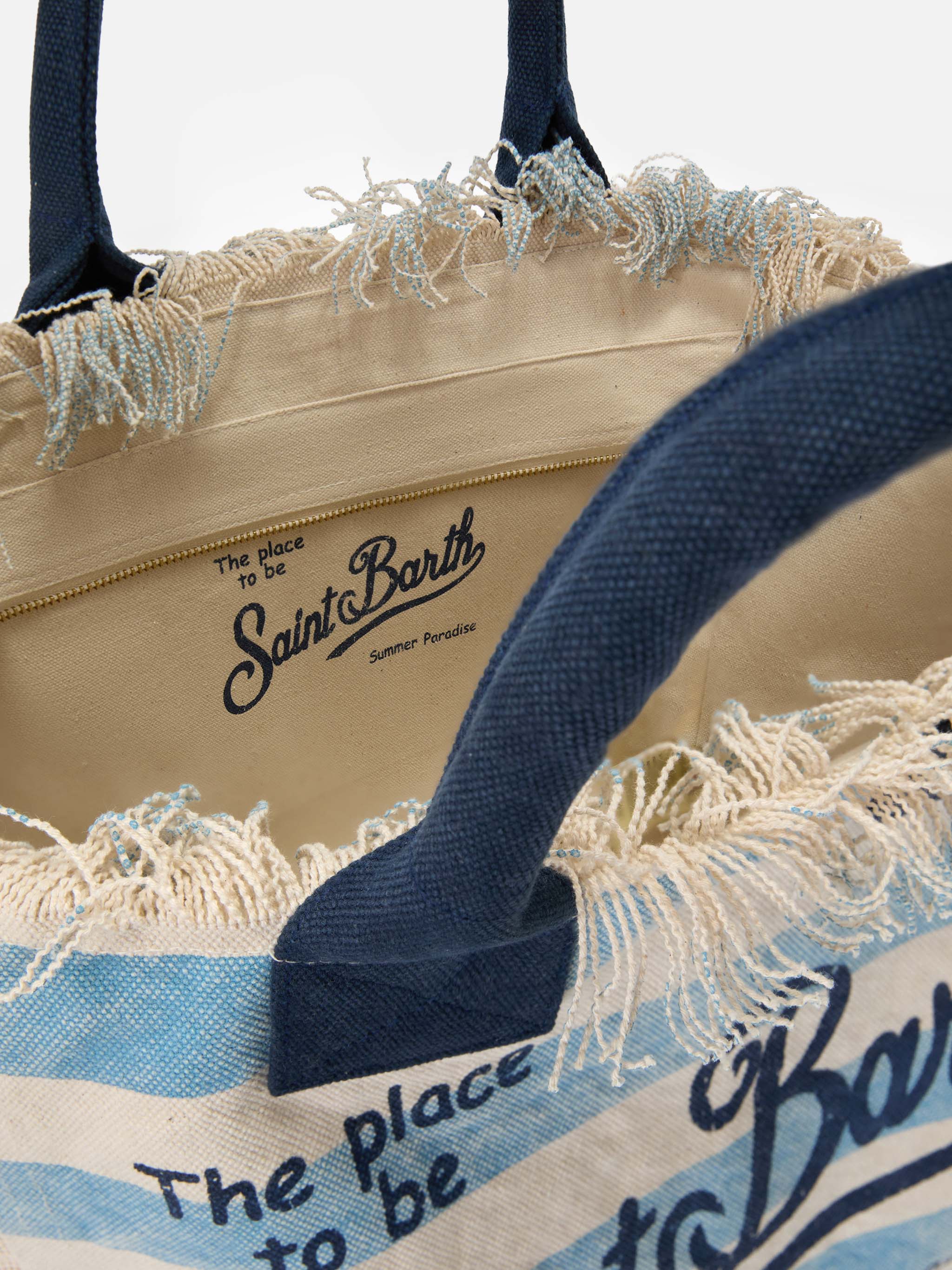 borsa-vanity-regular-mc2-saint-barth-in-canvas-a-righe-orizzontali-azzurre image 4