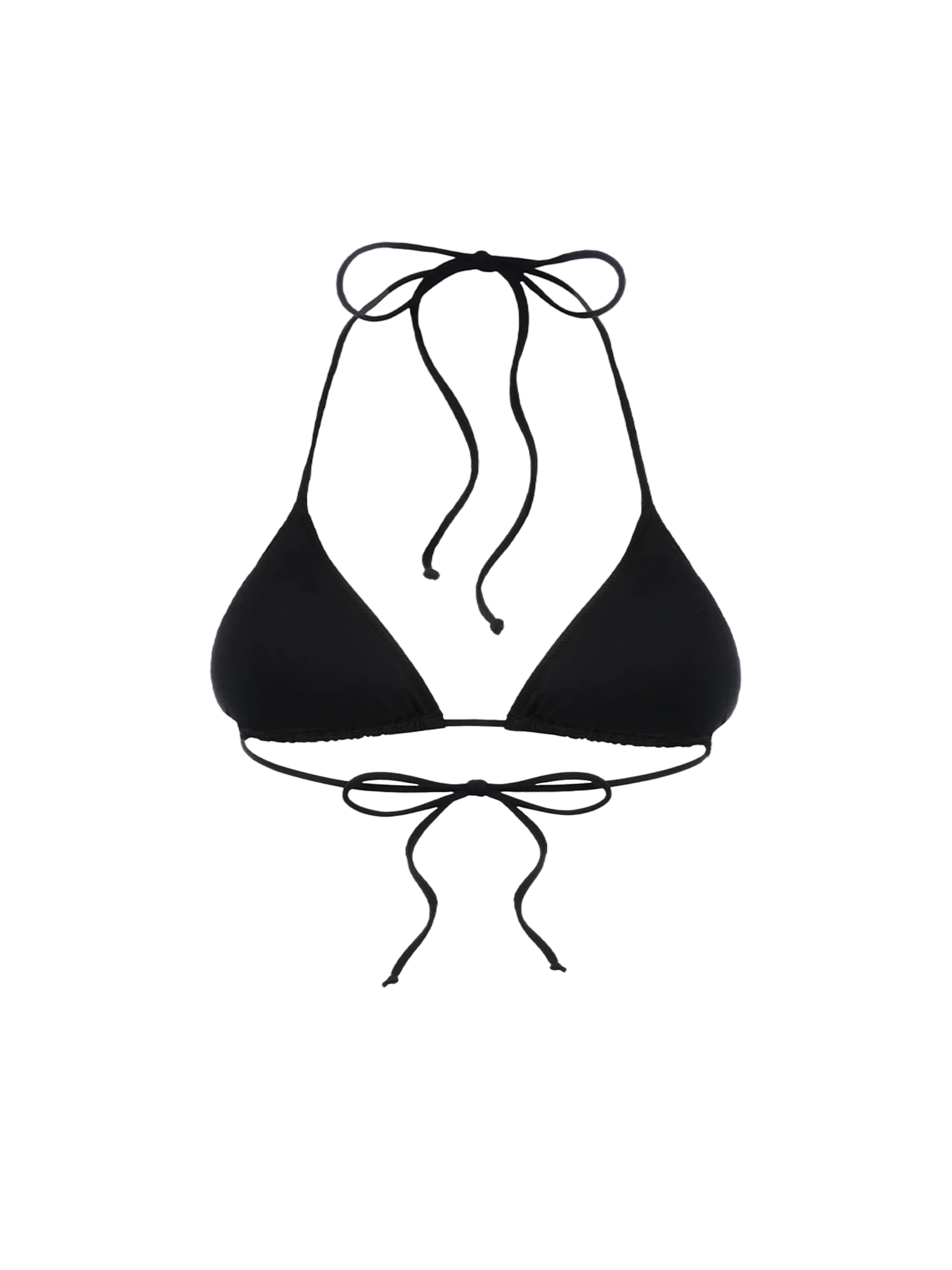 mc2-saint-barth-top-bikini-leah-nero-a-triangolo-con-laccetti-regolabili image 2
