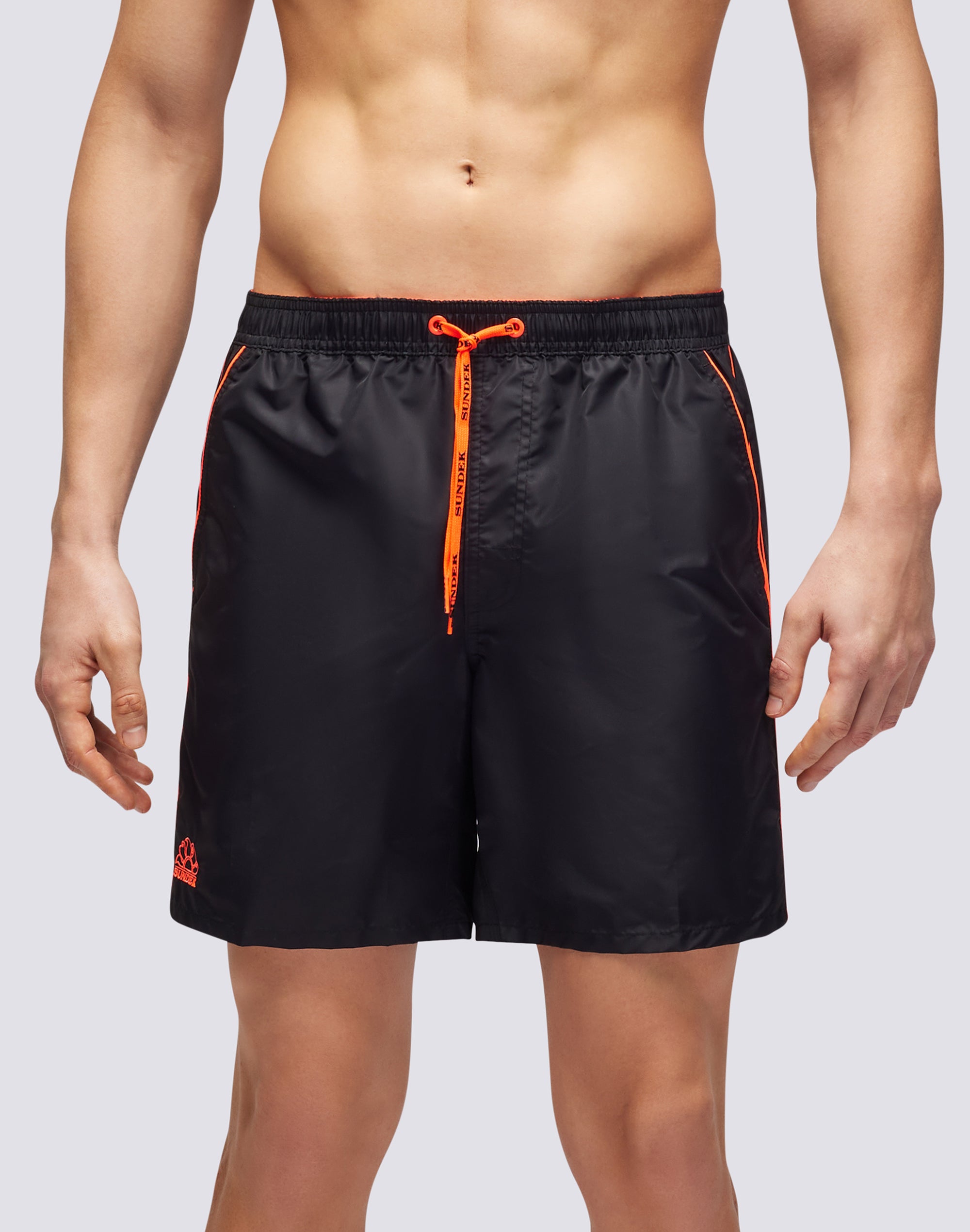 sundek-iconic-taffeta-boxer-mare-uomo-vita-elasticata-con-piping image 1