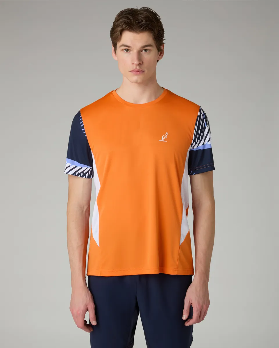 australian-absinth-sleeves-t-shirt-t-shirt-tecnica-arancio-acceso image 1