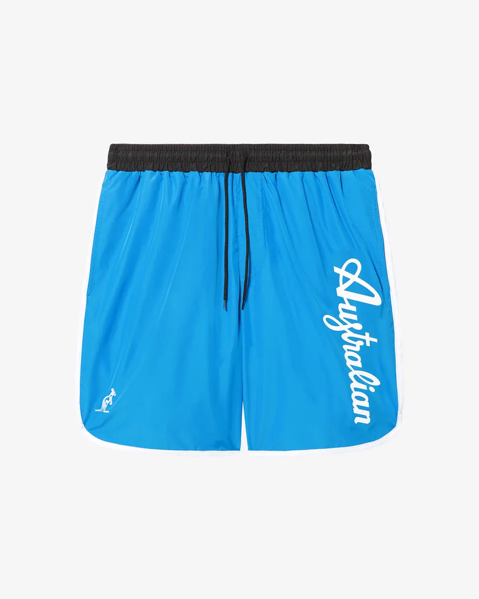 australian-logo-swimshort-costume-mare-blu-capri image 1
