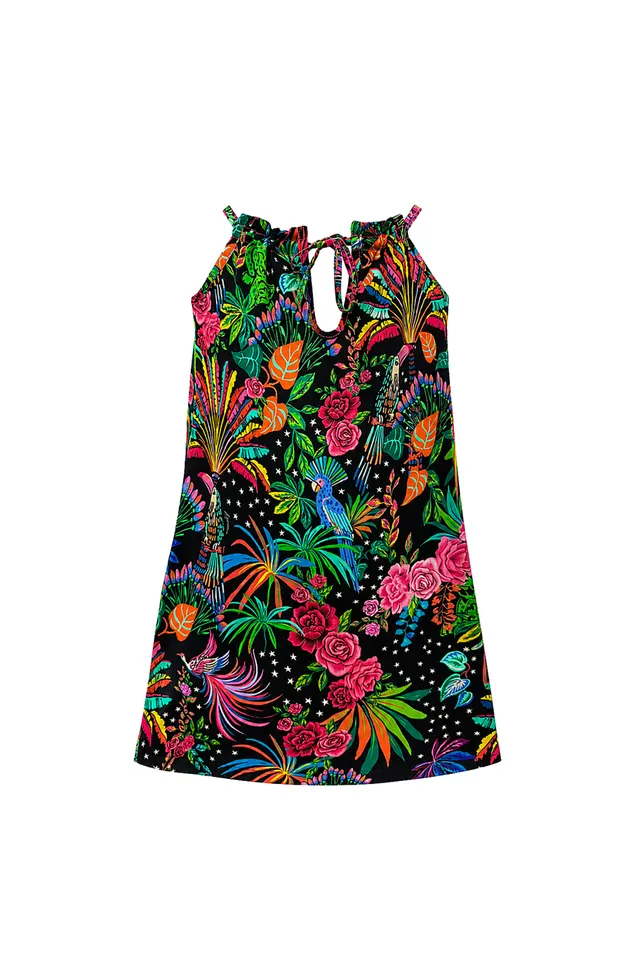 4giveness-vestito-corto-mare-bimba-allaccio-collo image 1